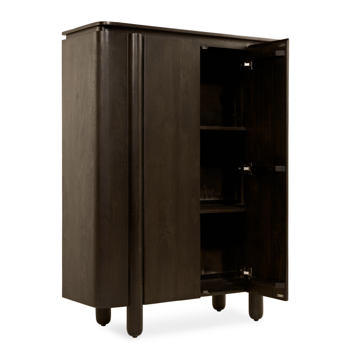 Wandkast Rondo - 150 cm Donkerbruin
