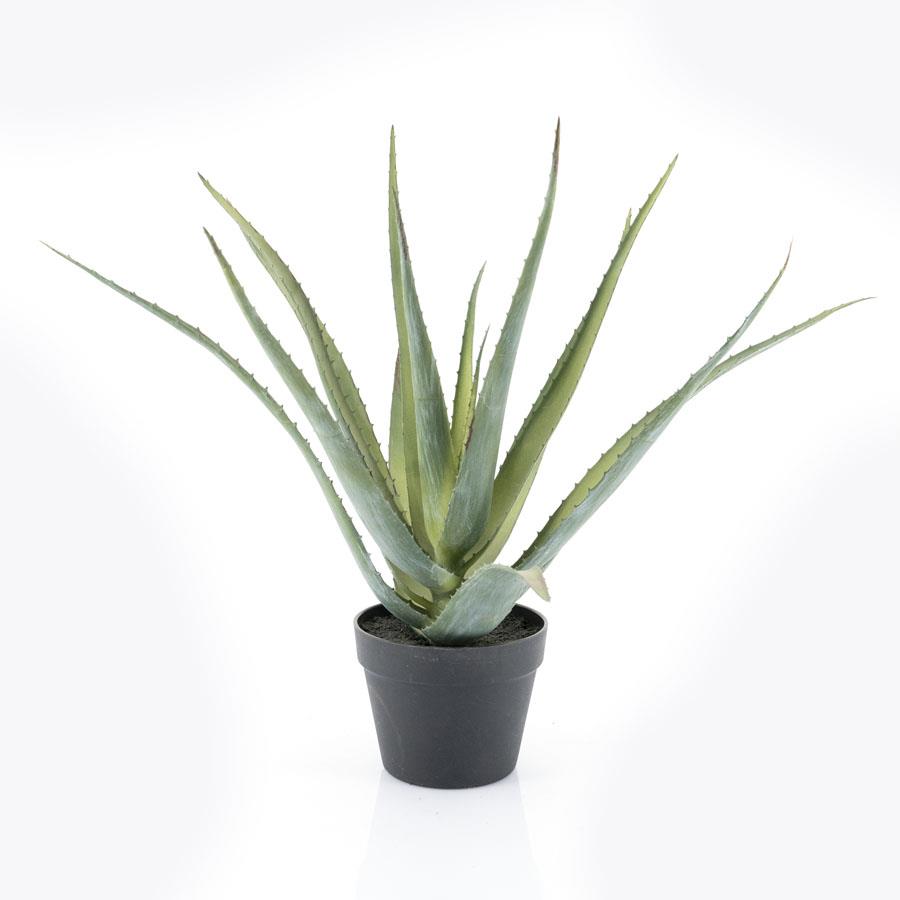 Fake plants Aloë Vera 41x41x58.5 – naturel | By Boo