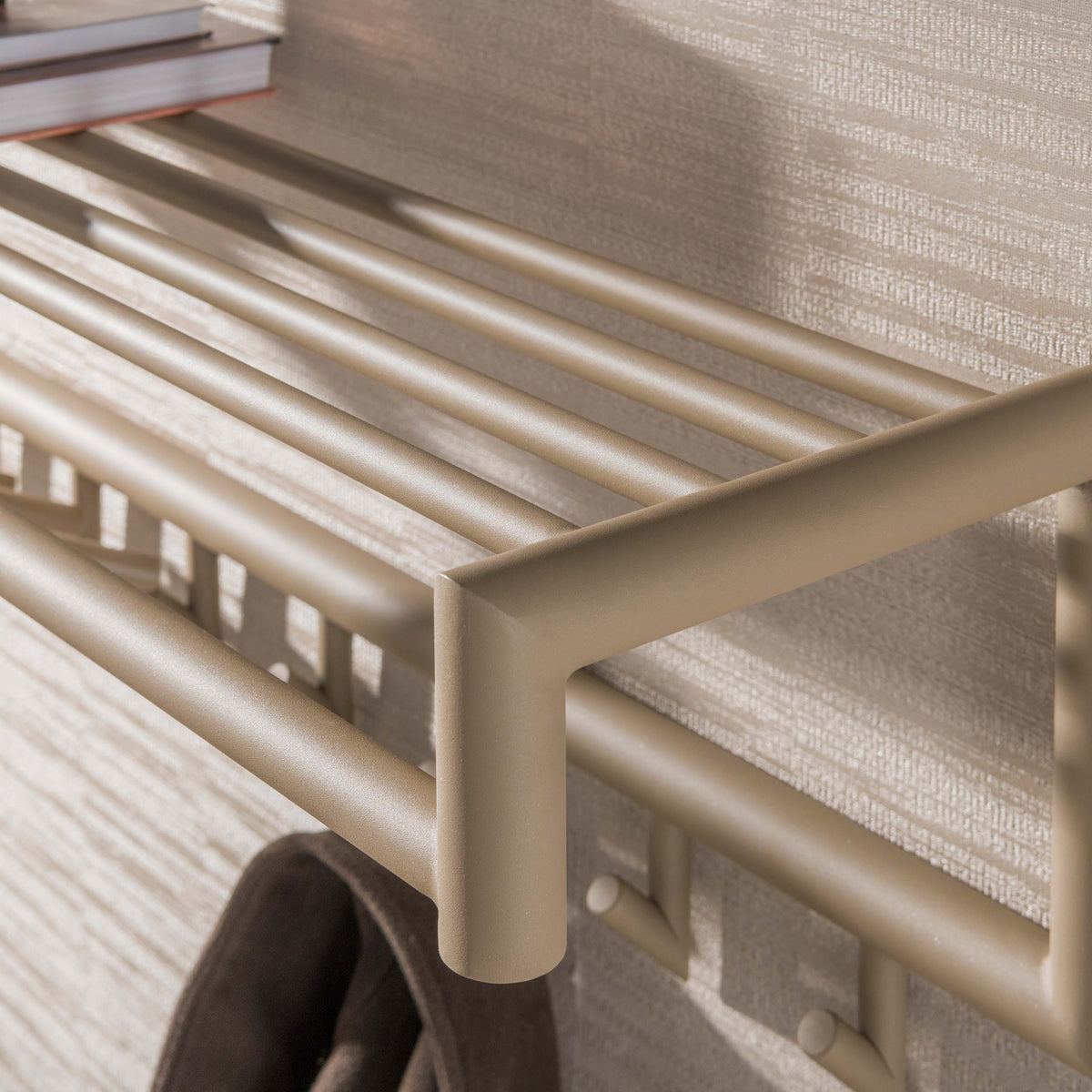 Kapstok Tubo 7 haken / Beige