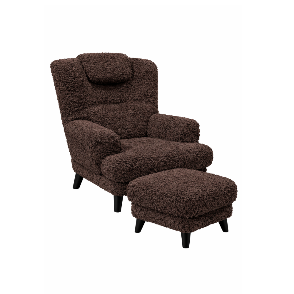 Fauteuil Doodle - Cacao - Inclusief gratis hoofdsteun