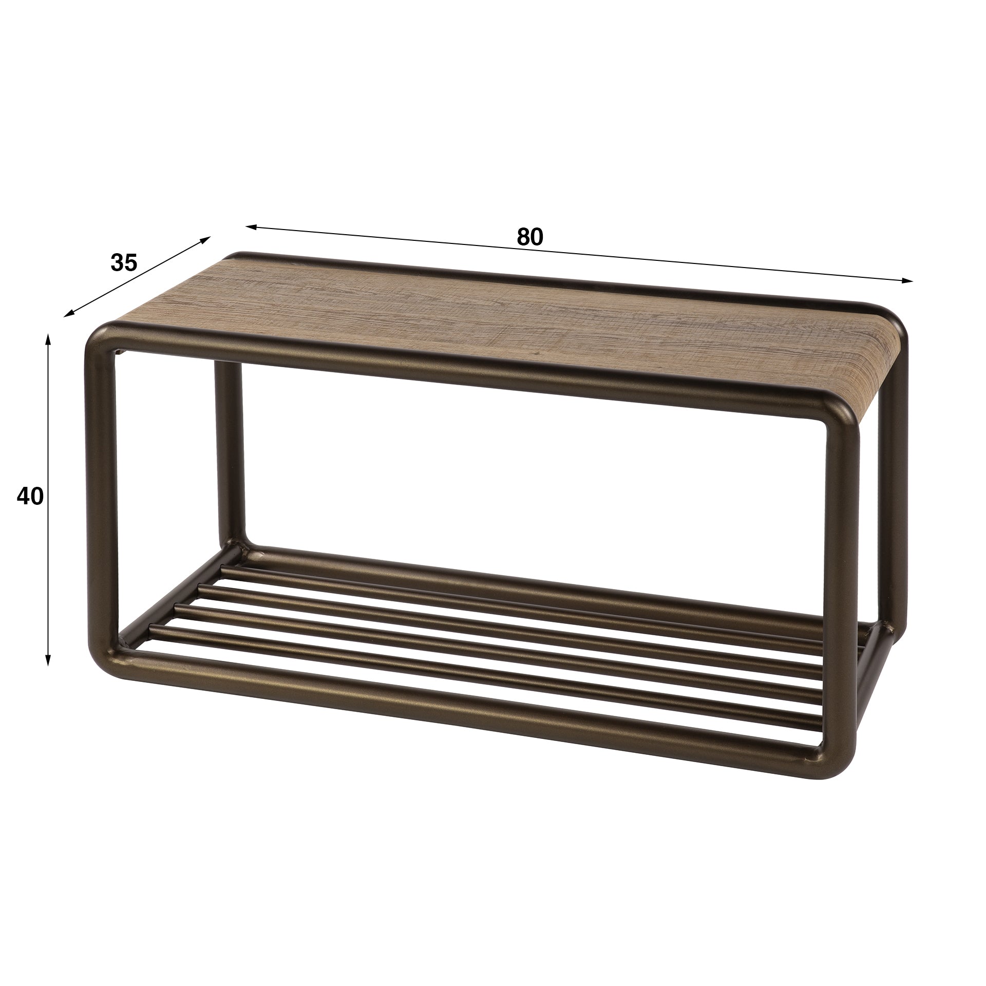 Schoenenbank Luno Drift Brown