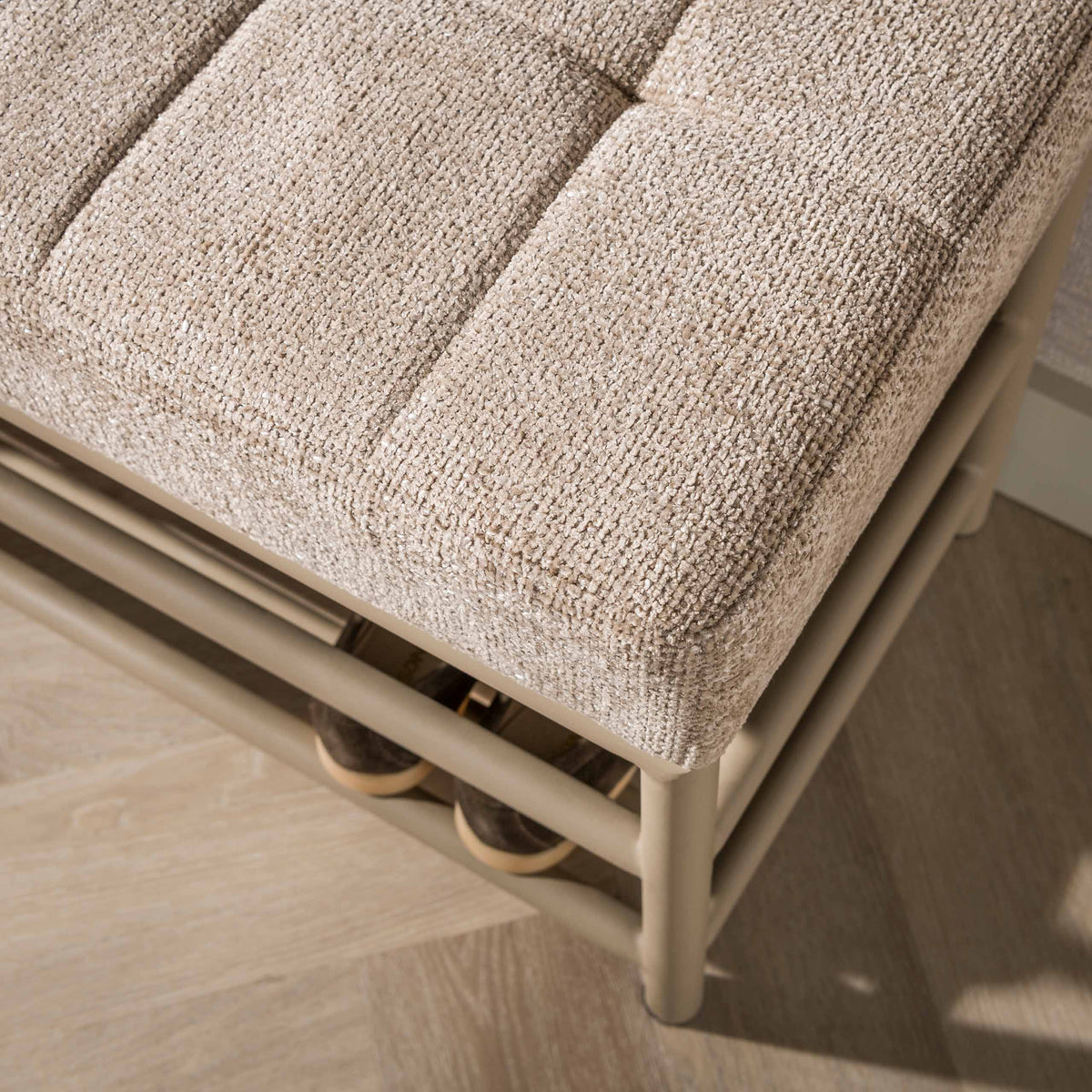 Garderobebank Luno 100cm / Beige