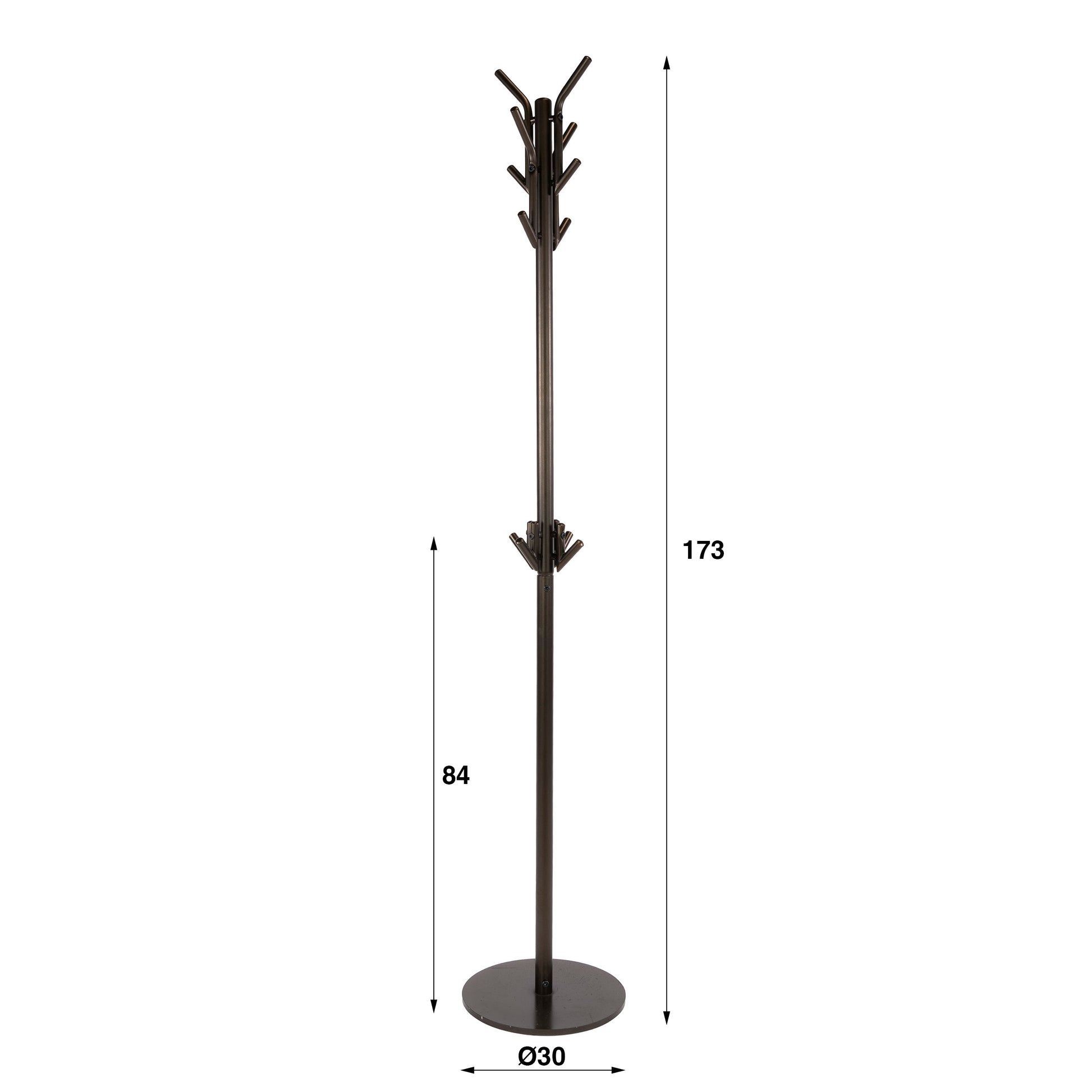 Staande kapstok Luno / Drift brown