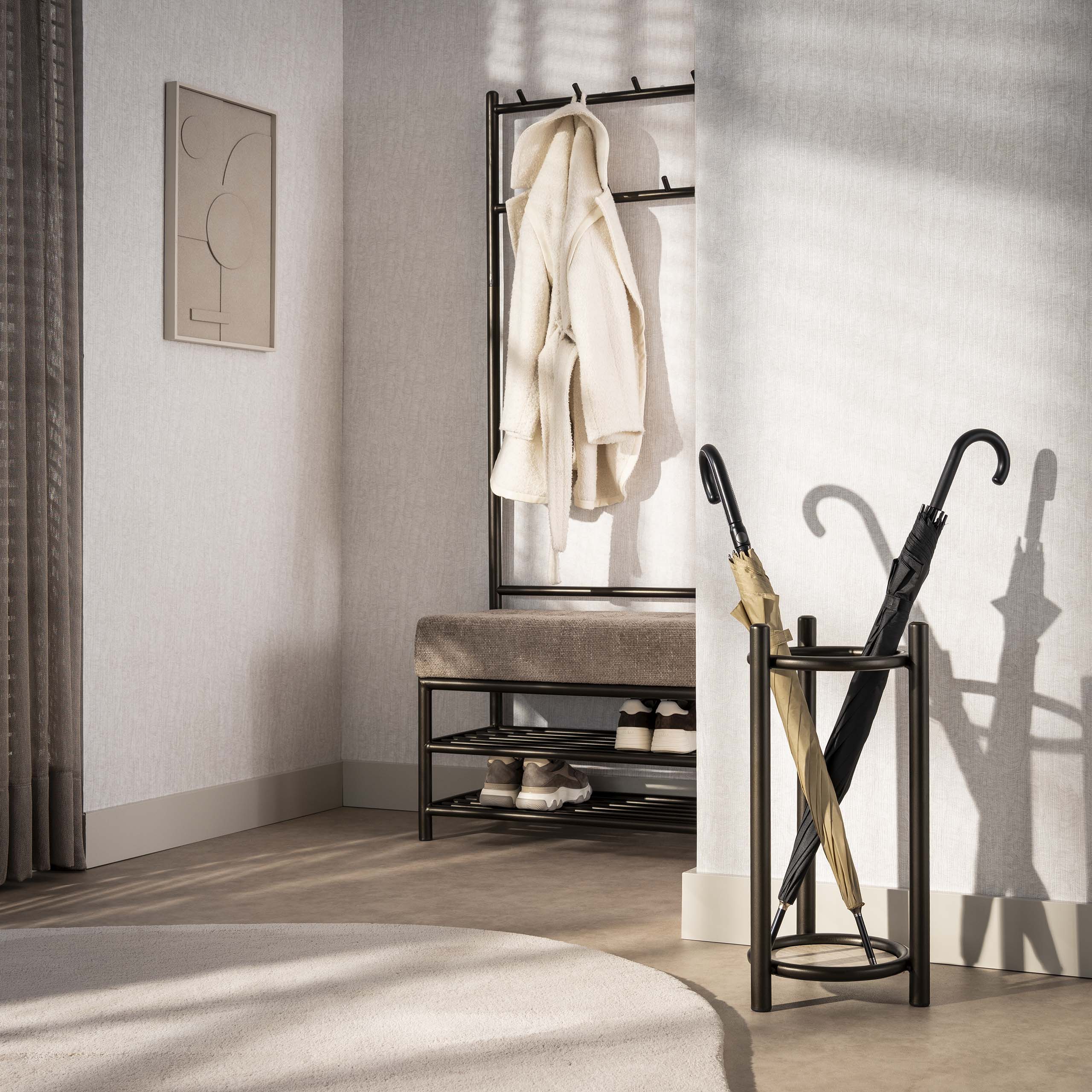 Paraplubak Luno Rond Drift Brown