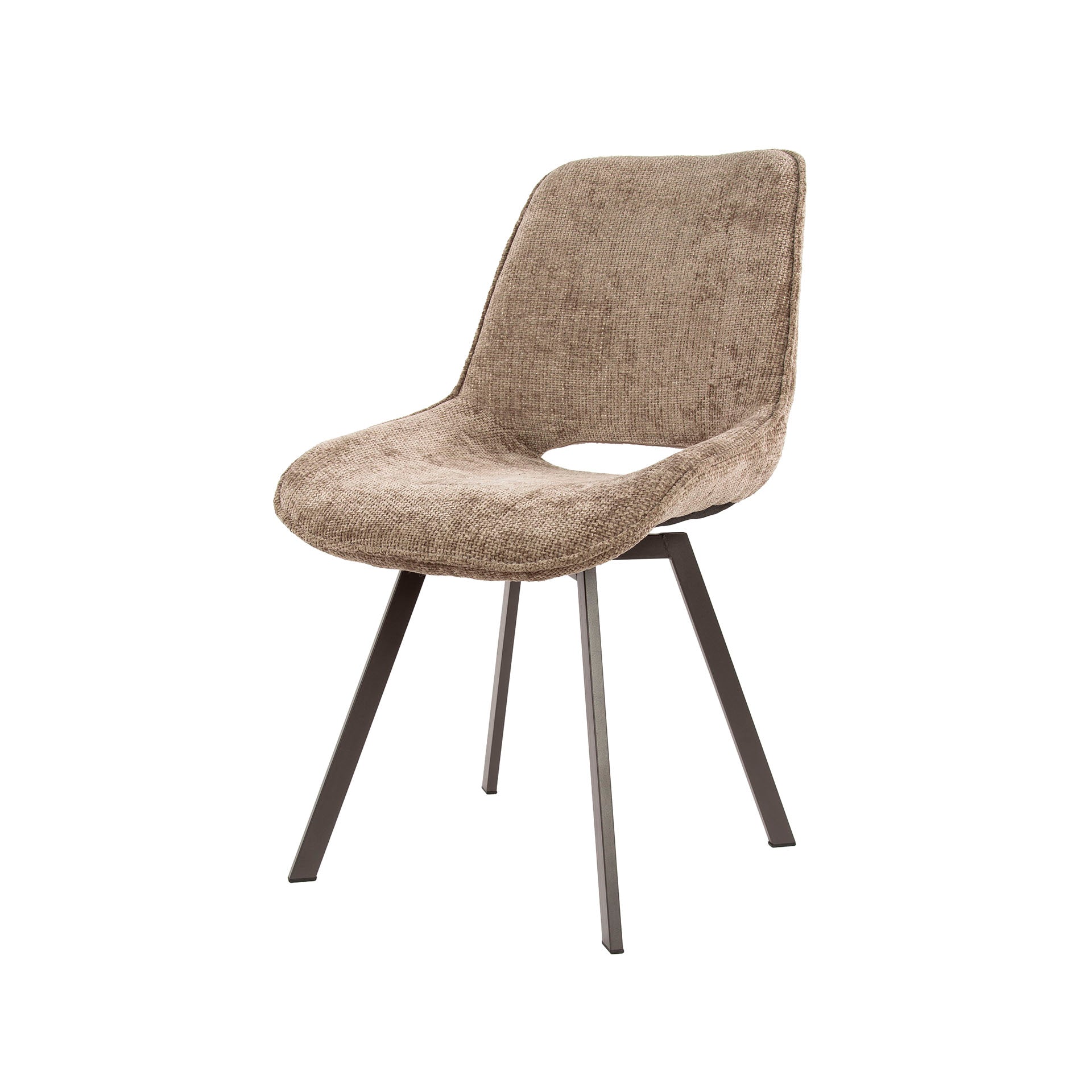 Stoel Swivel Draaibaar Verpakt Per 4 Hoven Champagne