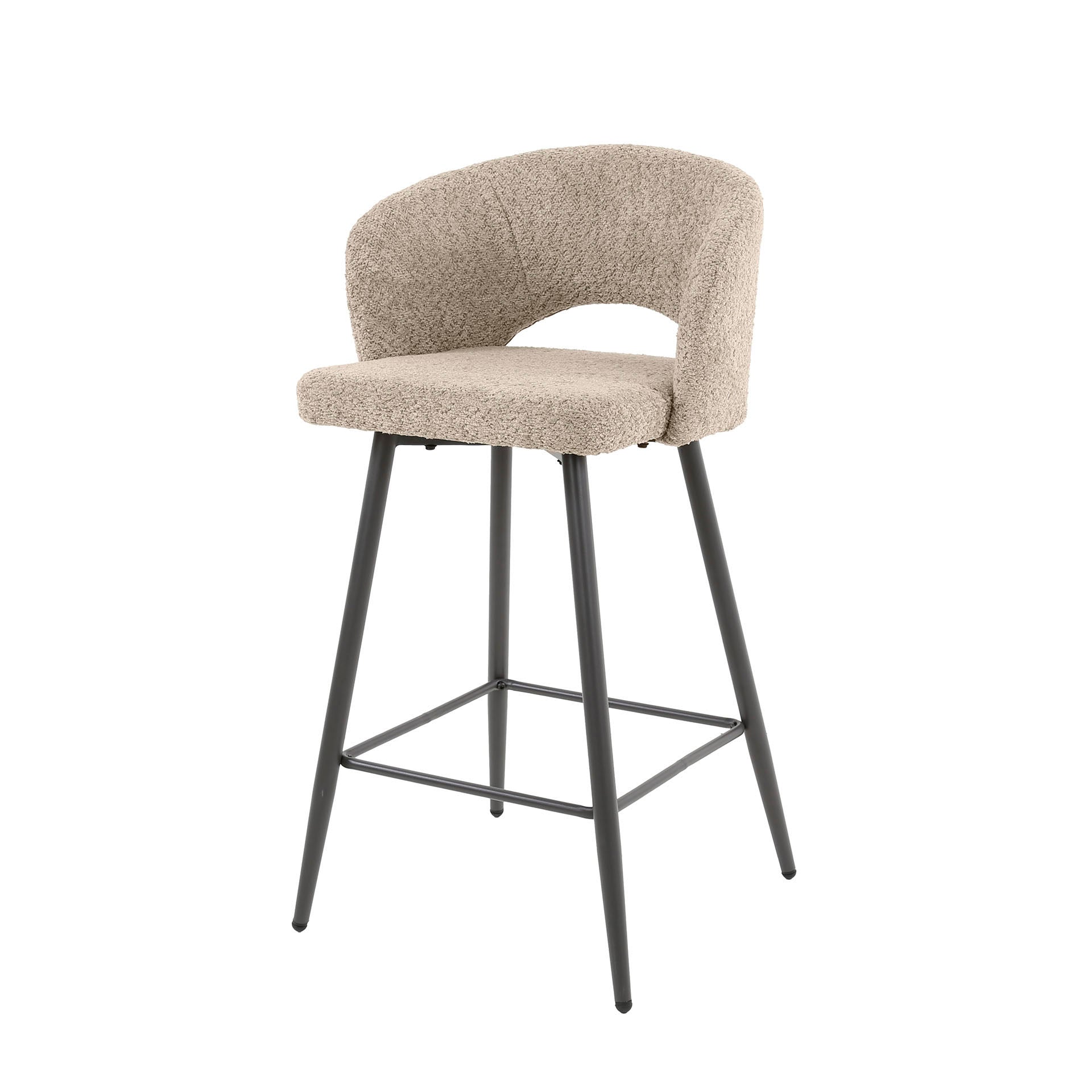 Barstoel Salon Boucle Zand