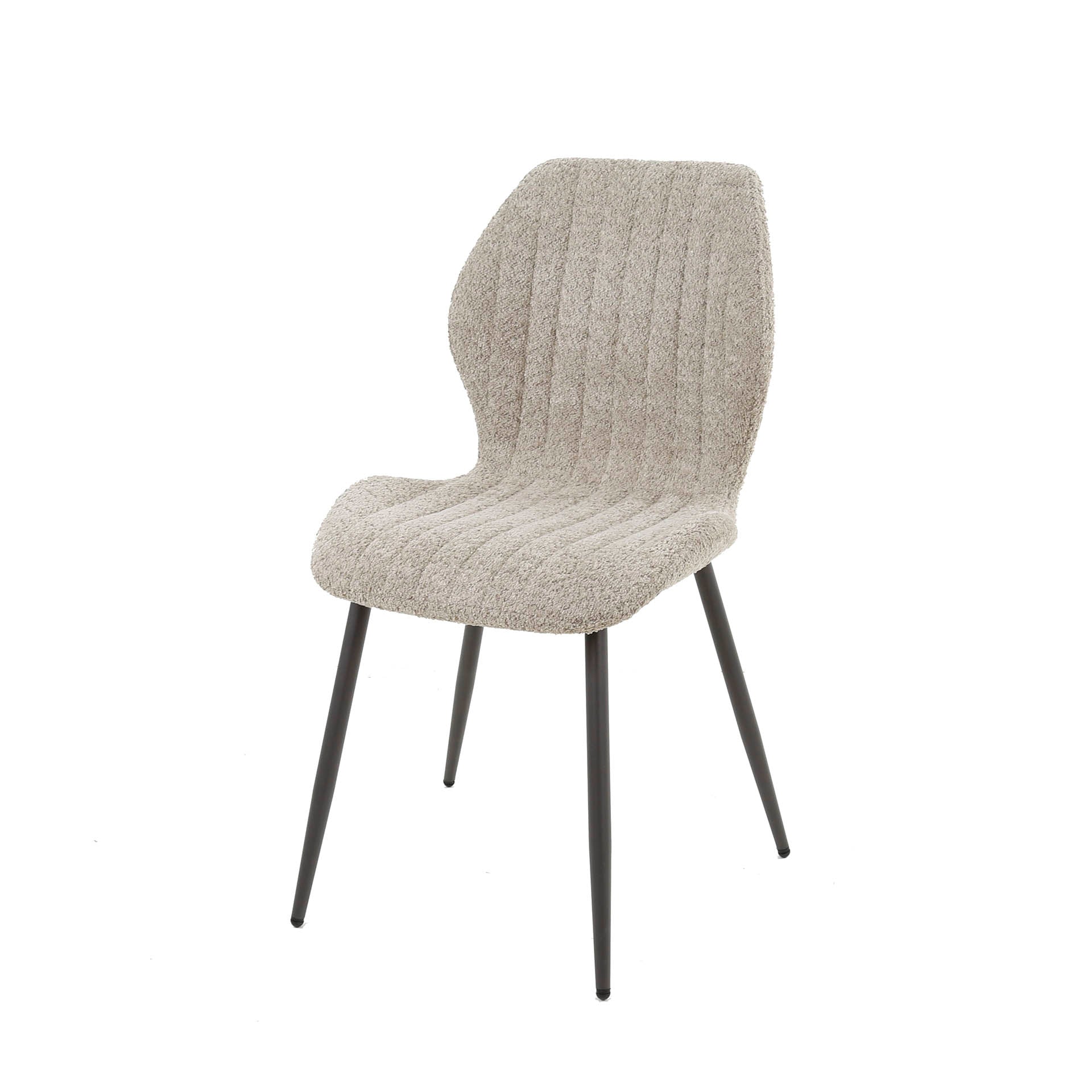 Stoel Linea Verpakt Per 4 Boucle Zand