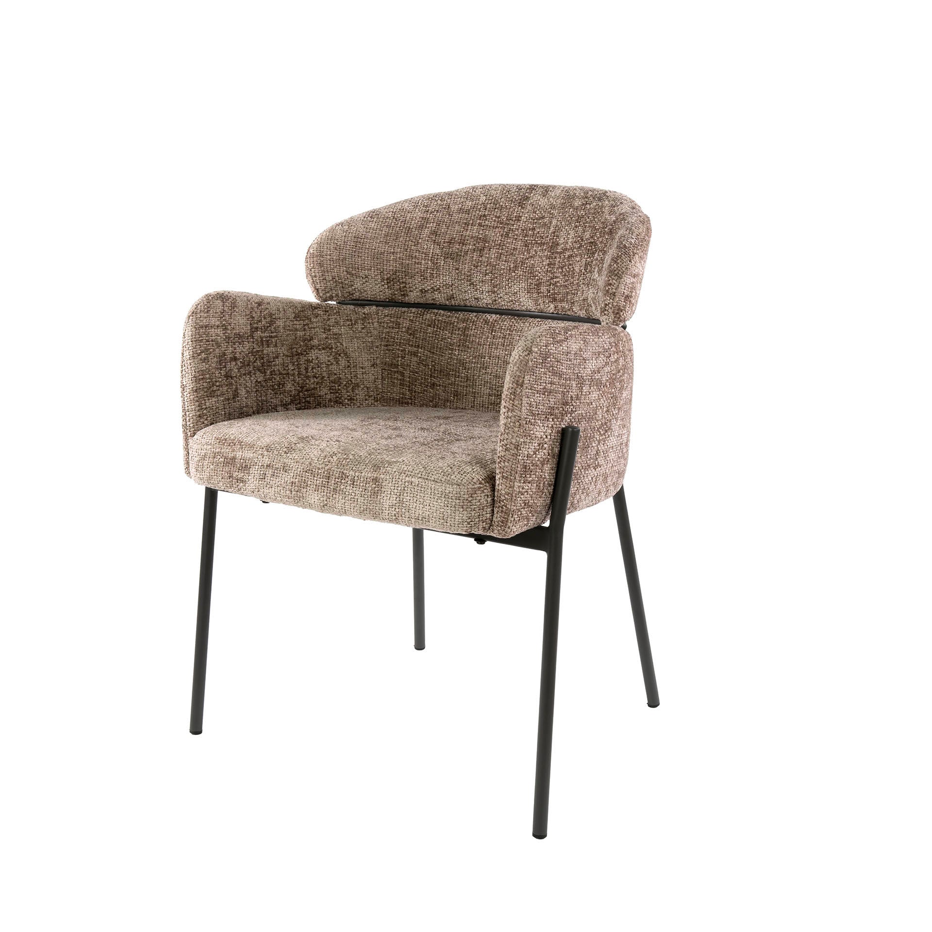 Armstoel Curva Hoven Champagne