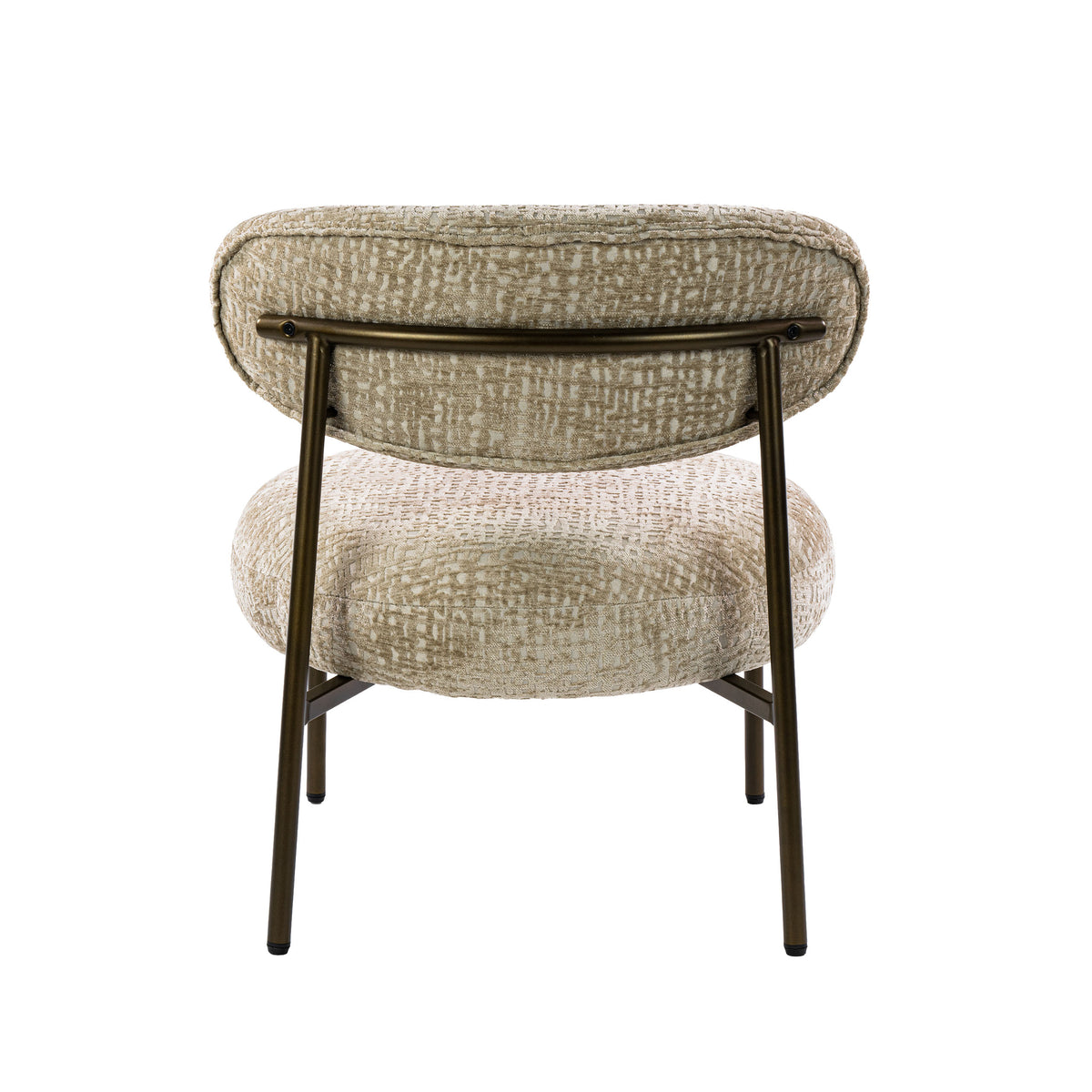 Fauteuil Round / Monti zand-bruin