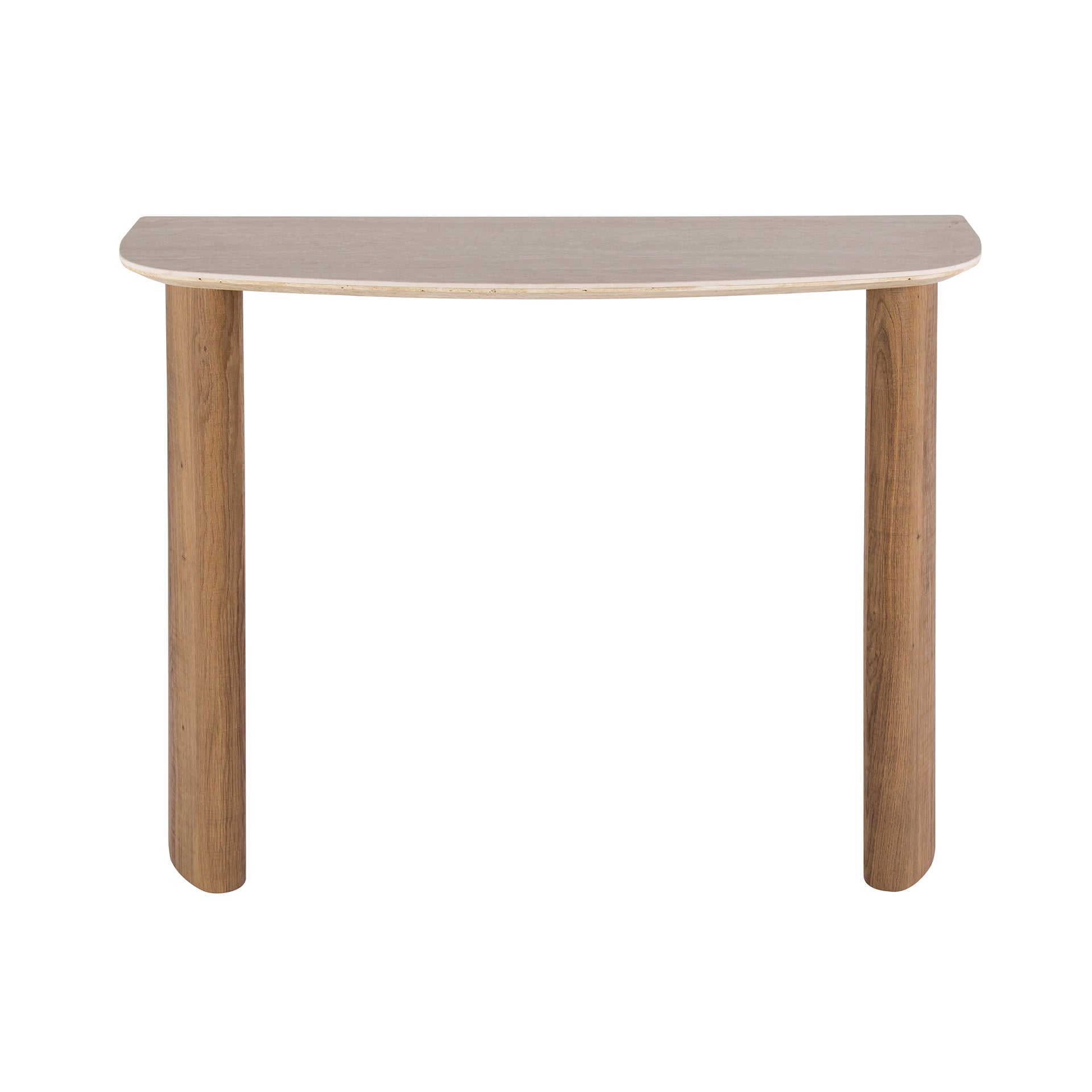 Hal Kaptafel Romano Curvo Keramiek Travertin