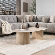 Salontafel Romano Arch 135cm / 3D keramiek travertin