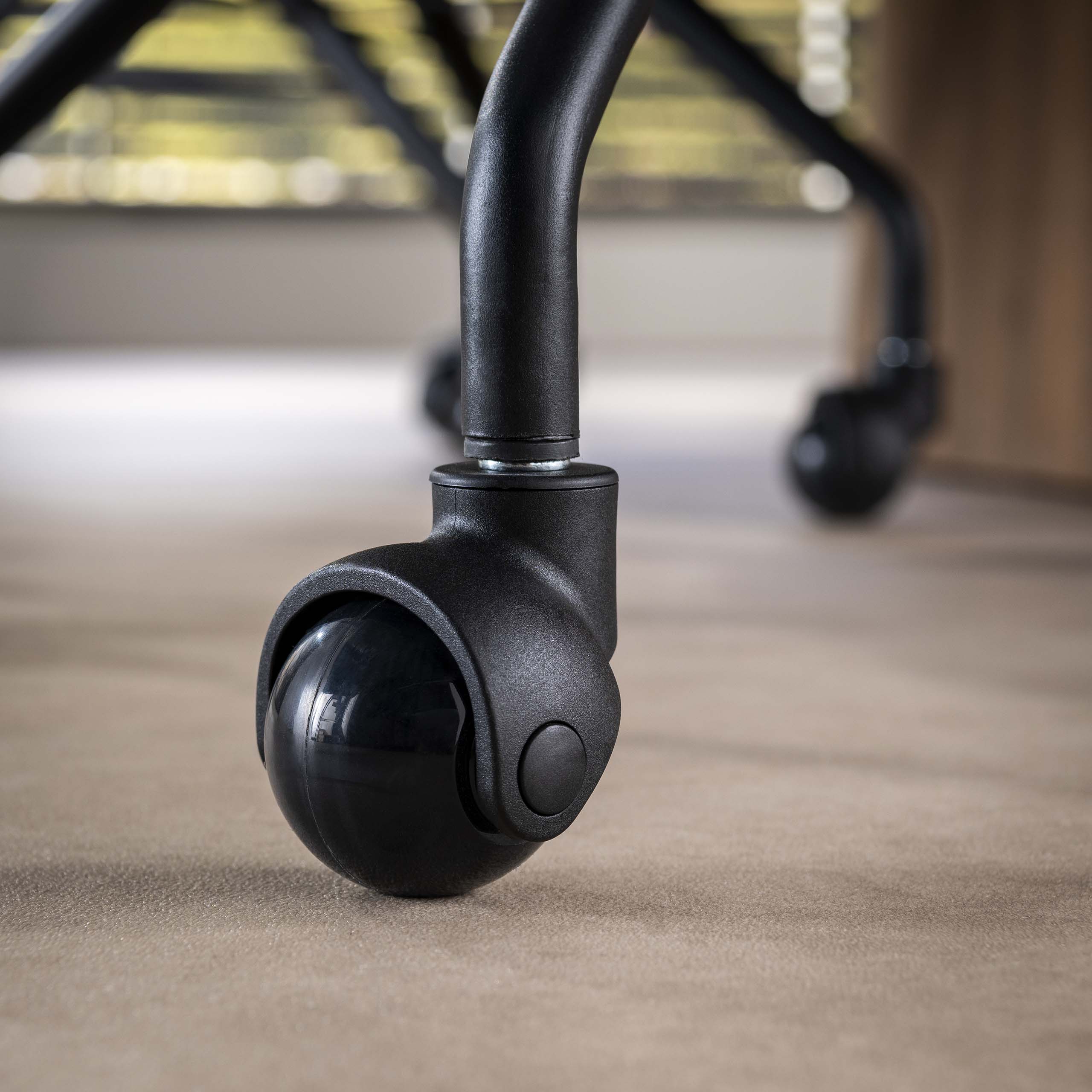 Armstoel Raster Wieltjes Hoven Taupe