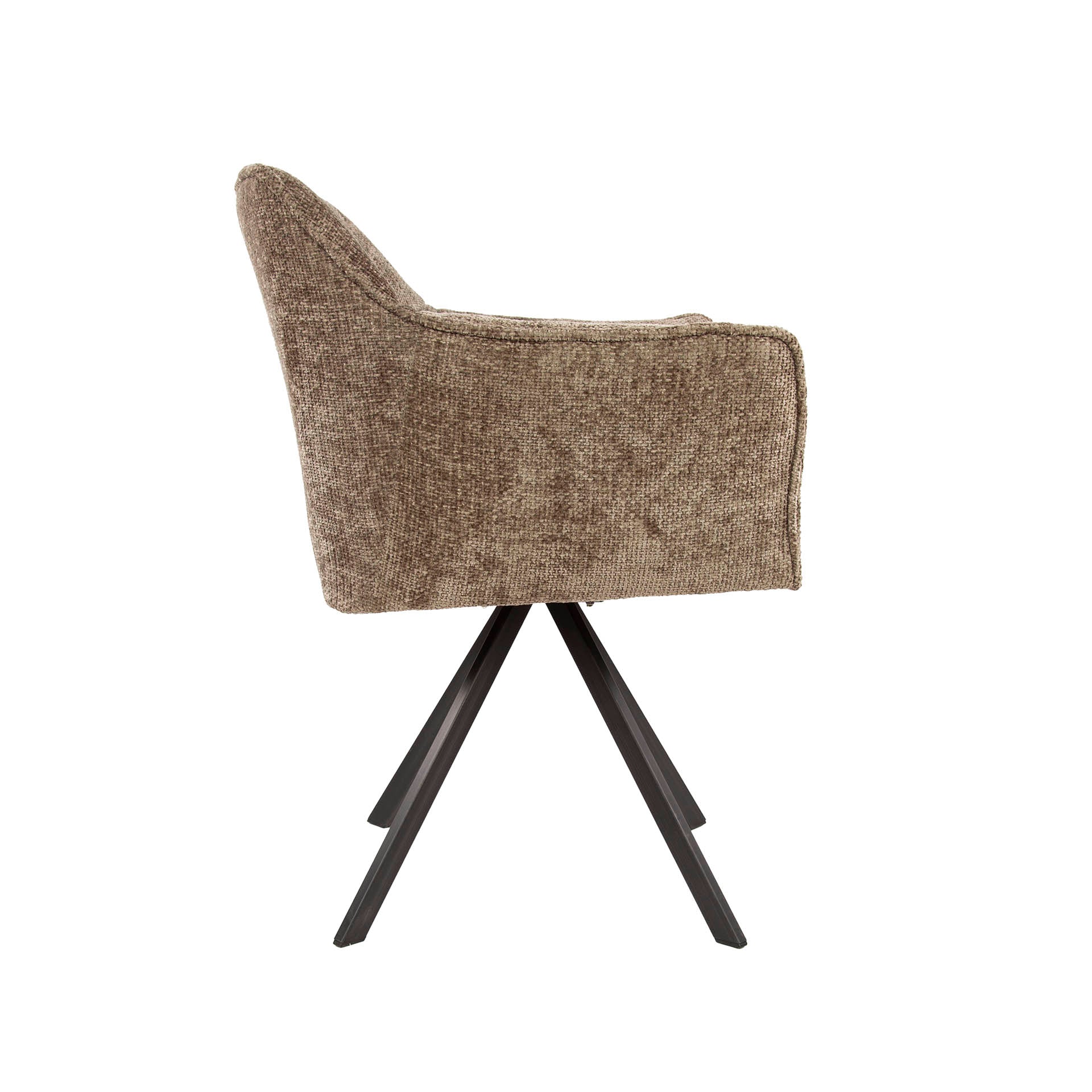 Armstoel Raster - Draaibaar - Hoven Champagne