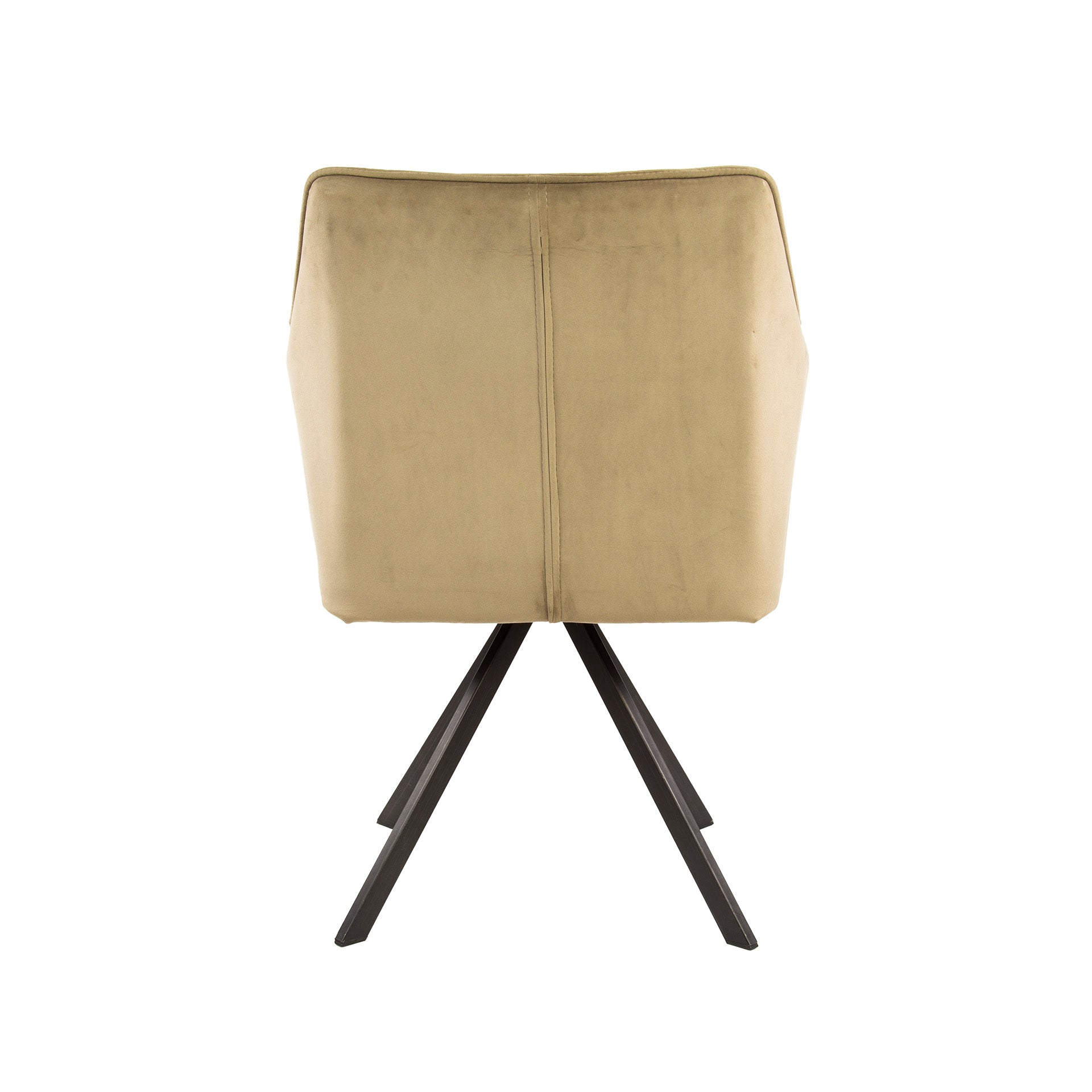 Armstoel Raster - Draaibaar - Velours Champagne