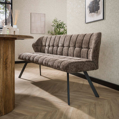 Eetkamerbank Raster Hoven Taupe