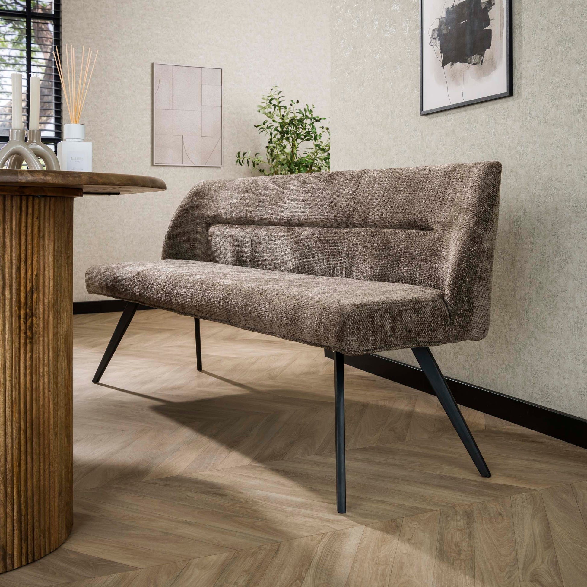 Eetkamerbank Pull / Hoven taupe