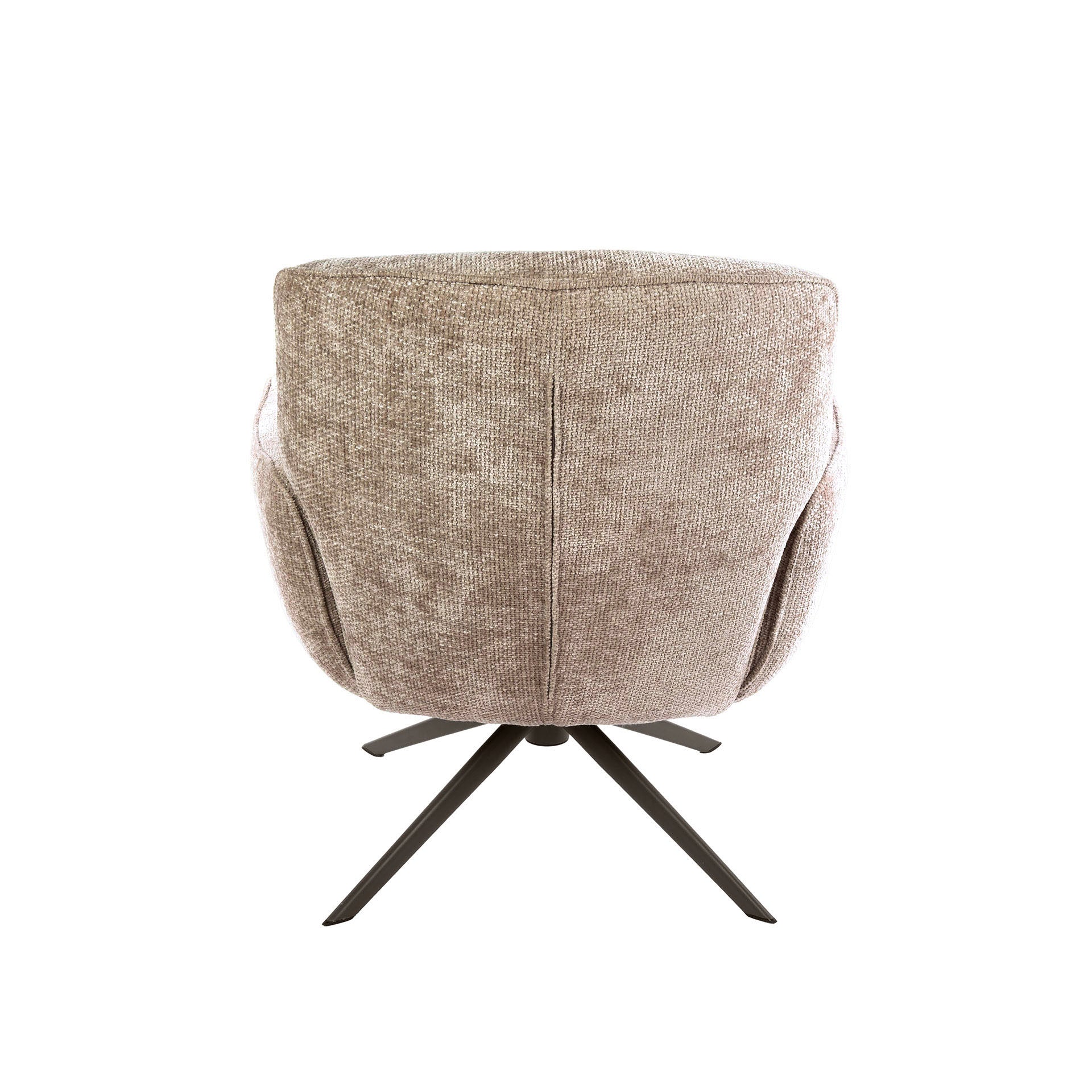 Fauteuil Forza draaibaar / Hoven zand-bruin