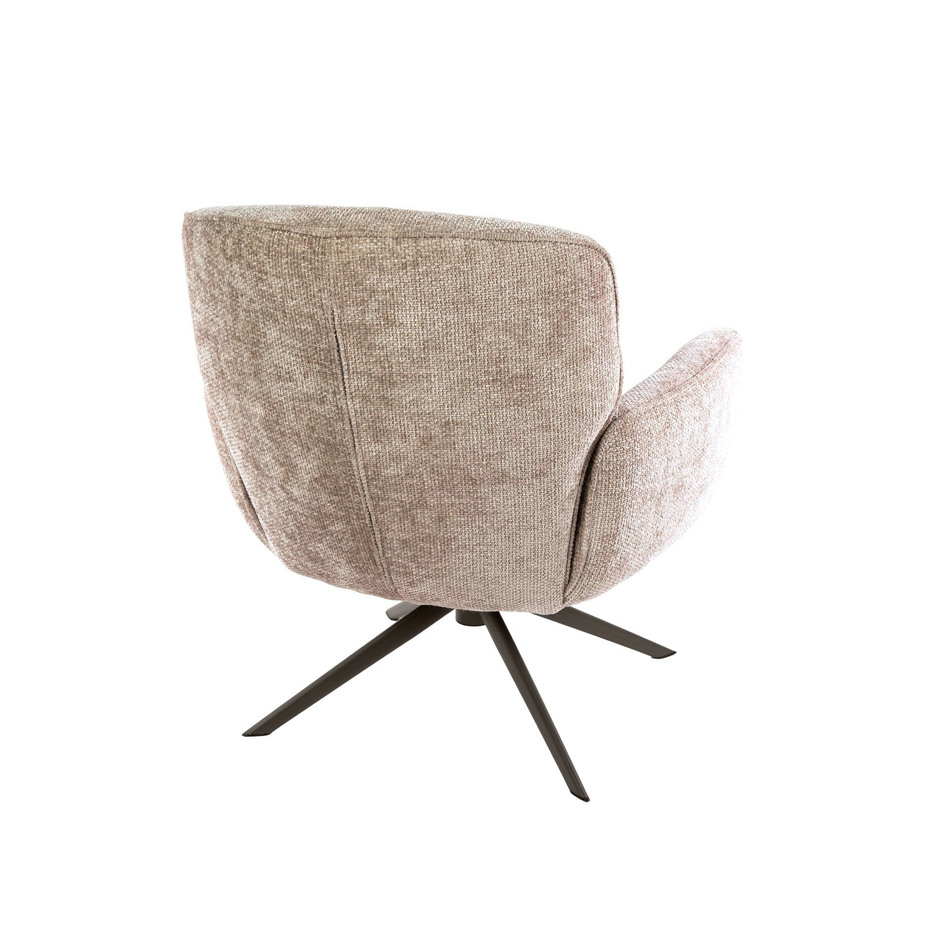 Fauteuil Forza draaibaar / Hoven zand-bruin