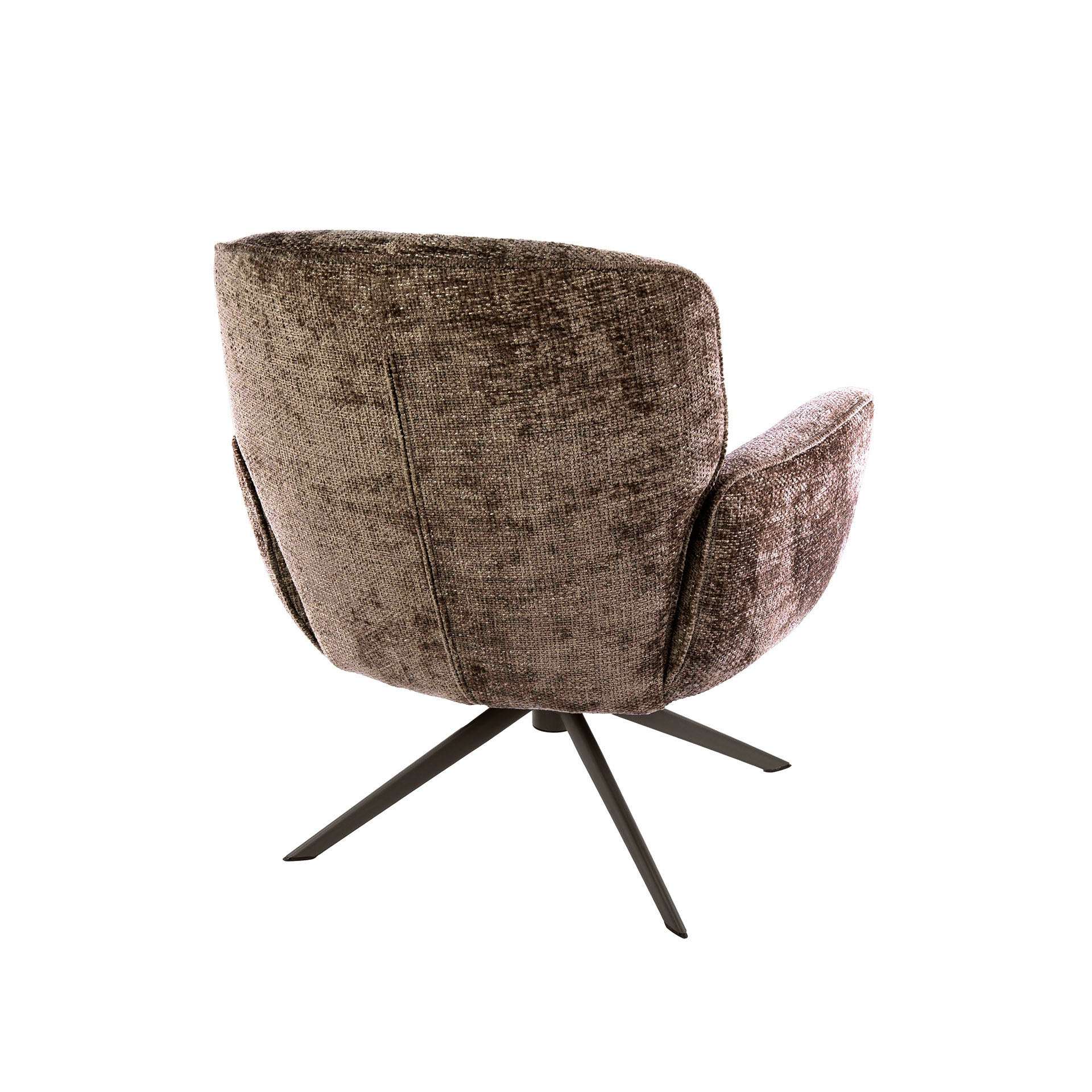 Fauteuil Forza draaibaar / Hoven champagne-bruin