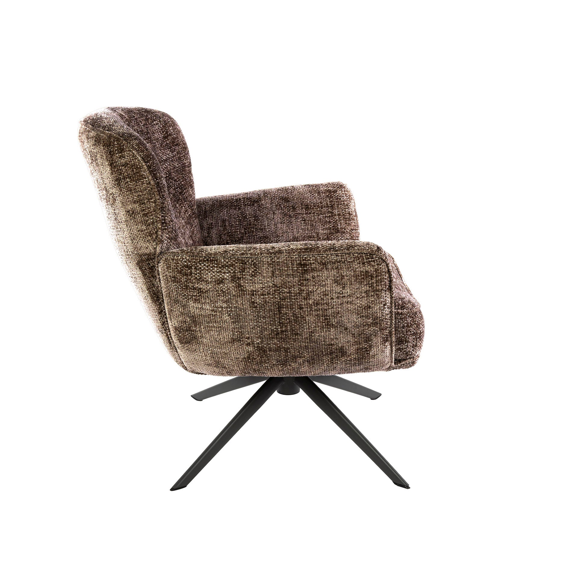 Fauteuil Forza Draaibaar Hoven Champagne