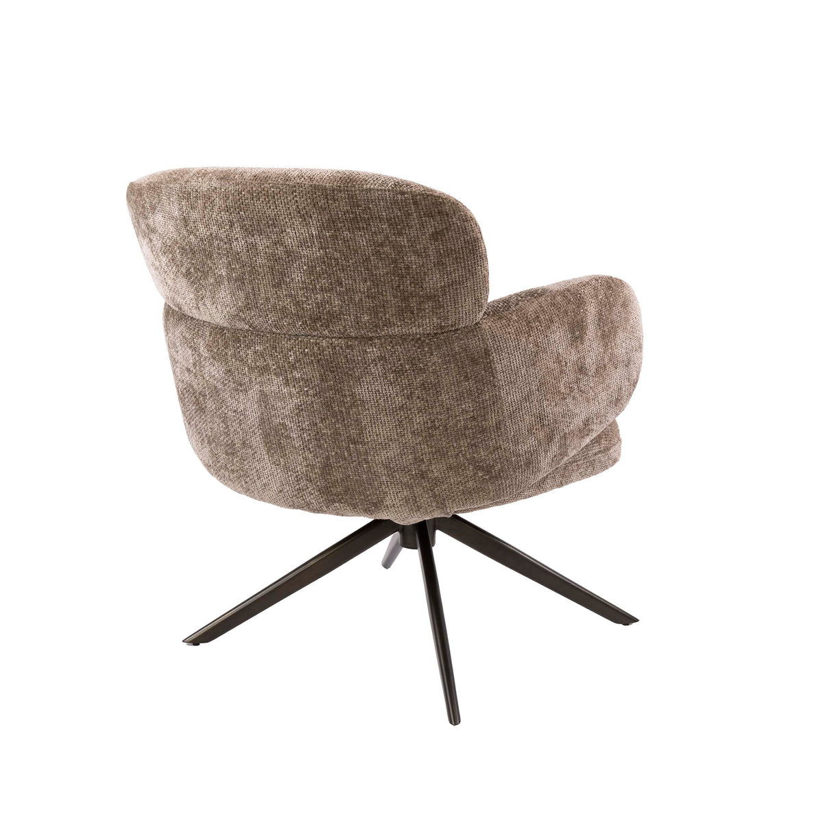 Fauteuil Flex draaibaar / Hoven champagne-bruin