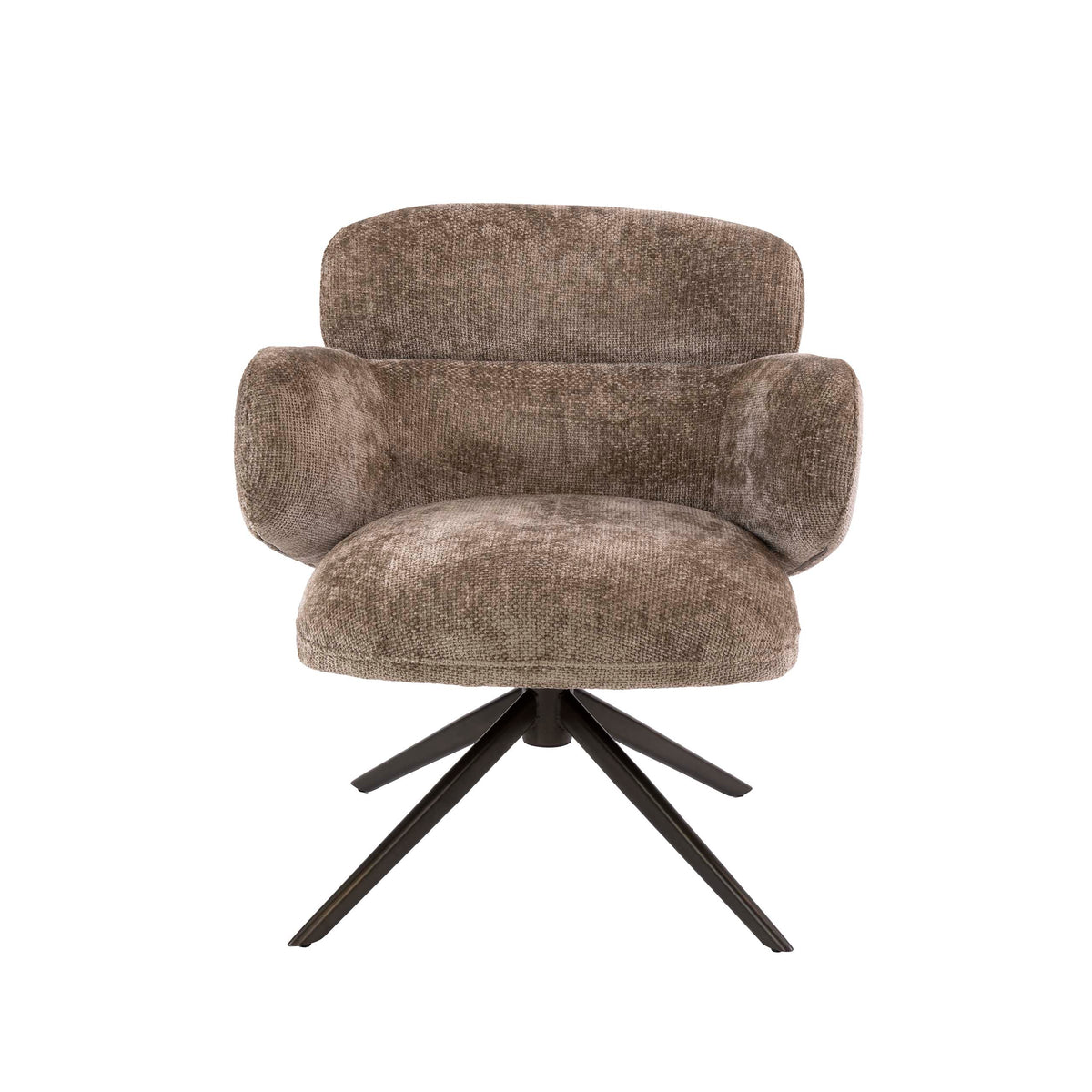 Fauteuil Flex draaibaar / Hoven champagne-bruin