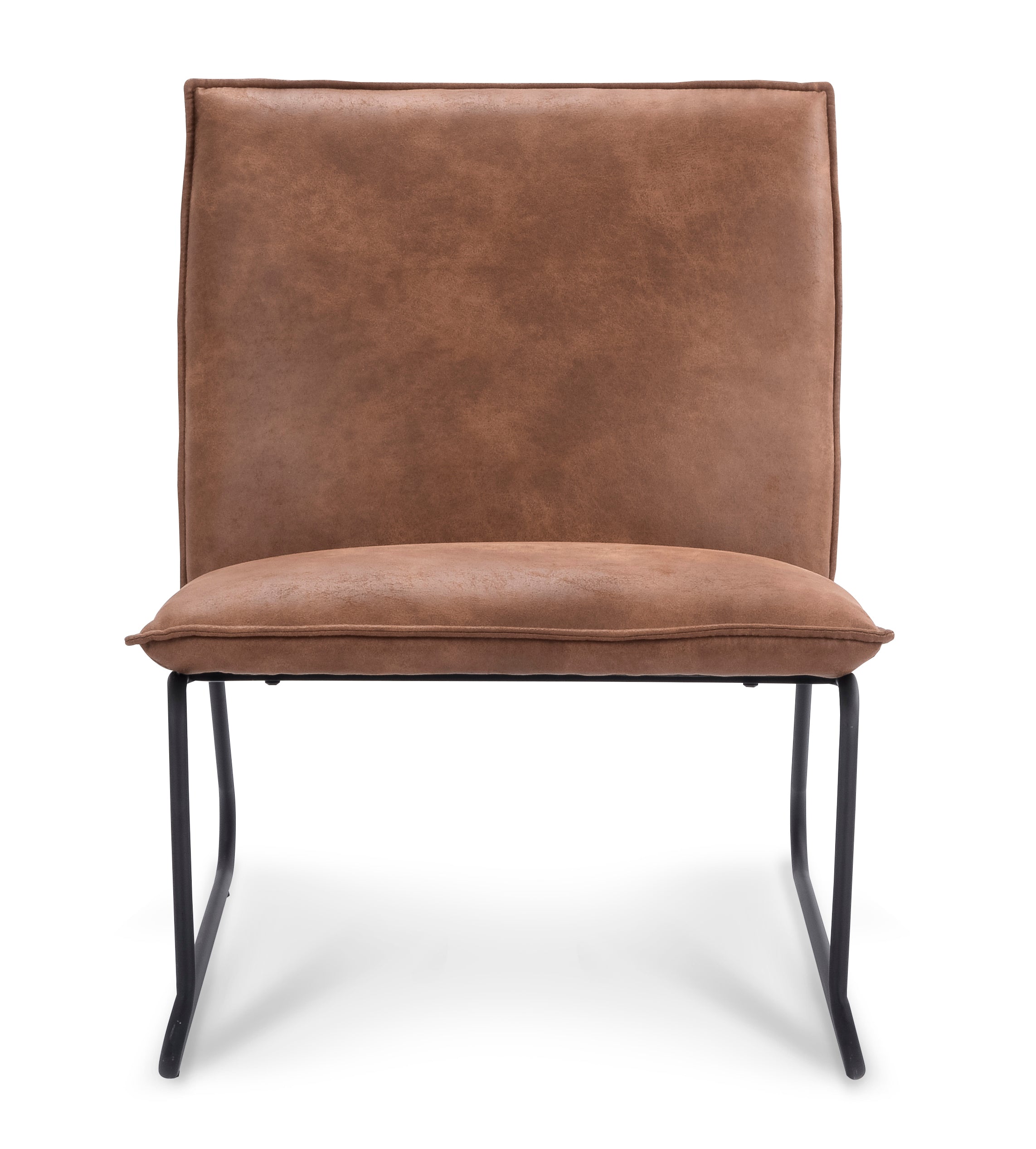 Fauteuil Chapman 1 seater Stof Rawhide Cognac Gun color frame
