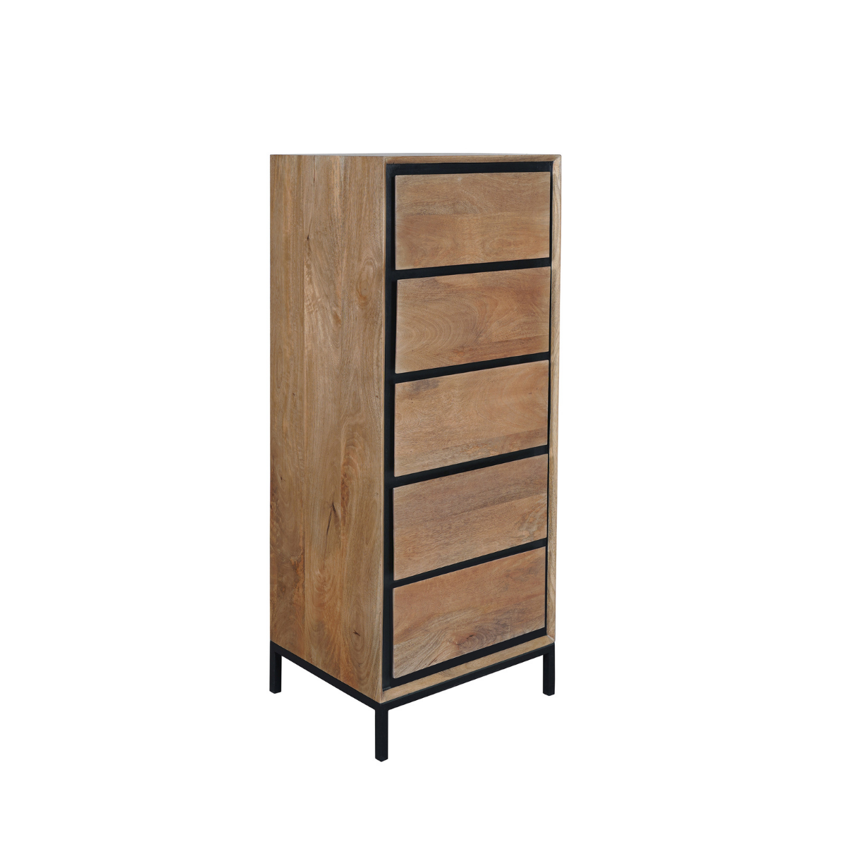 Ladekast RichWood Naturel Mangohout 50 cm