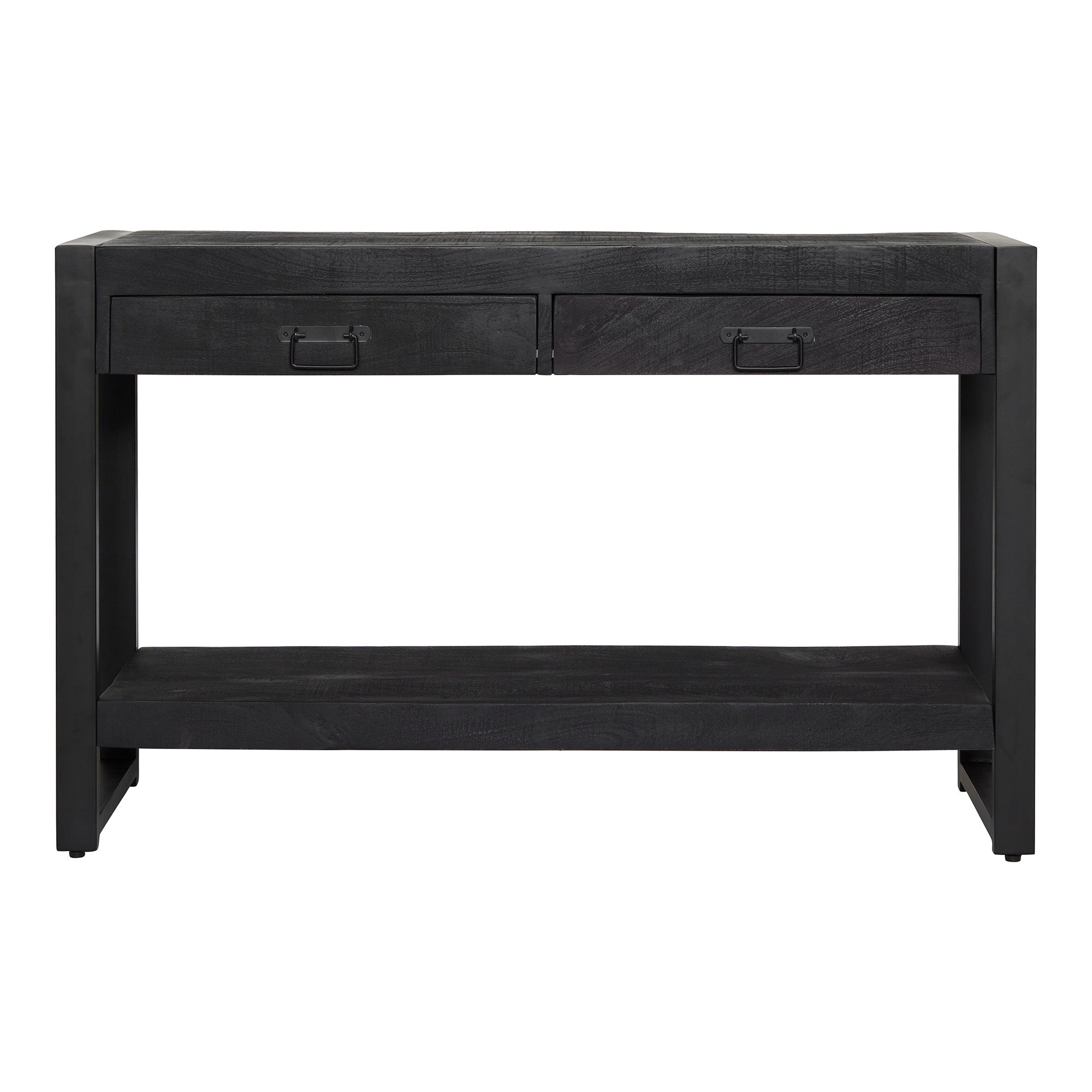Sidetable Boaz Zwart Mangohout 120 cm