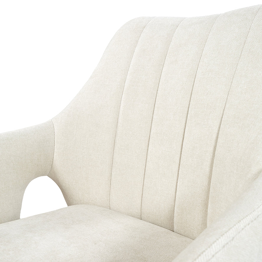 Marley eetkamerstoel - 360ARS - Storm - Ecru 02