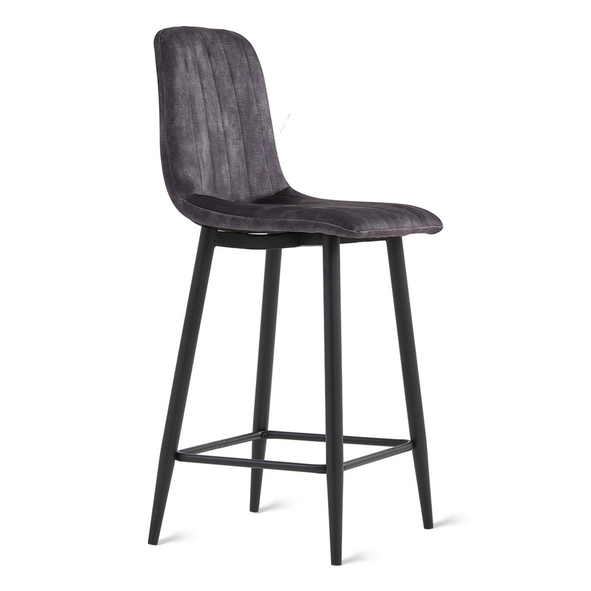 Barkruk Jax - Velvet Antraciet – foto 5