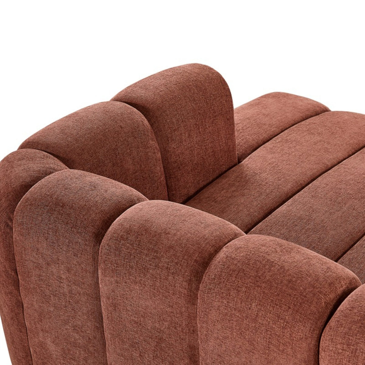 Hoekbank Fay - Burgundy rechts