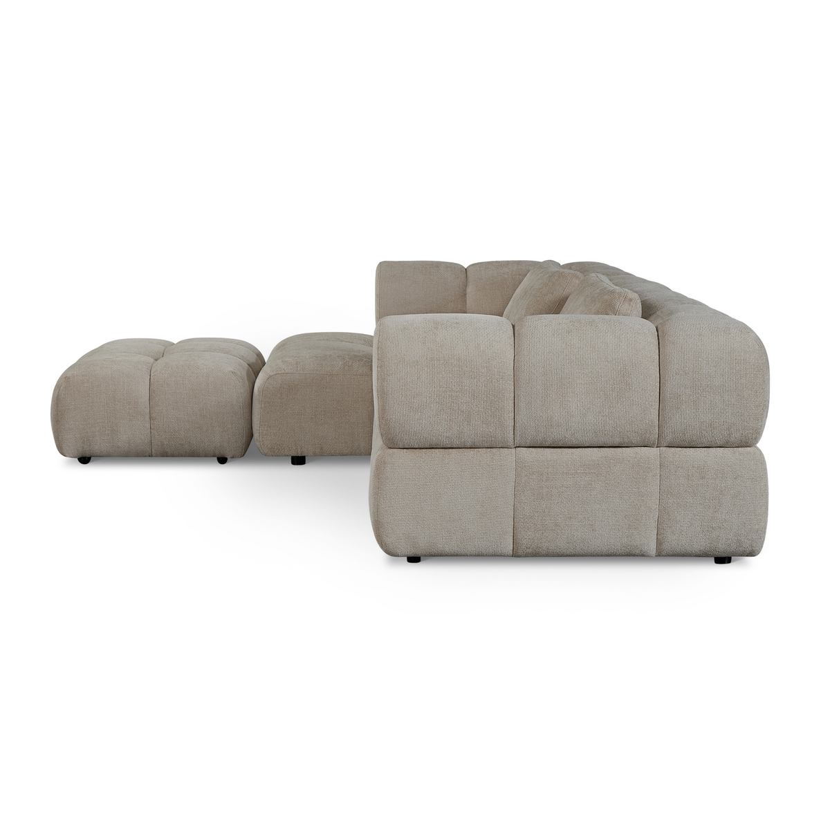 Hoekbank Sofia - Beige links