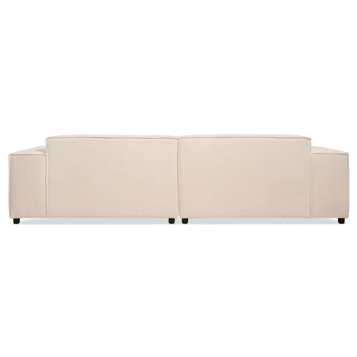 Hoekbank Lara - Stof Beige links