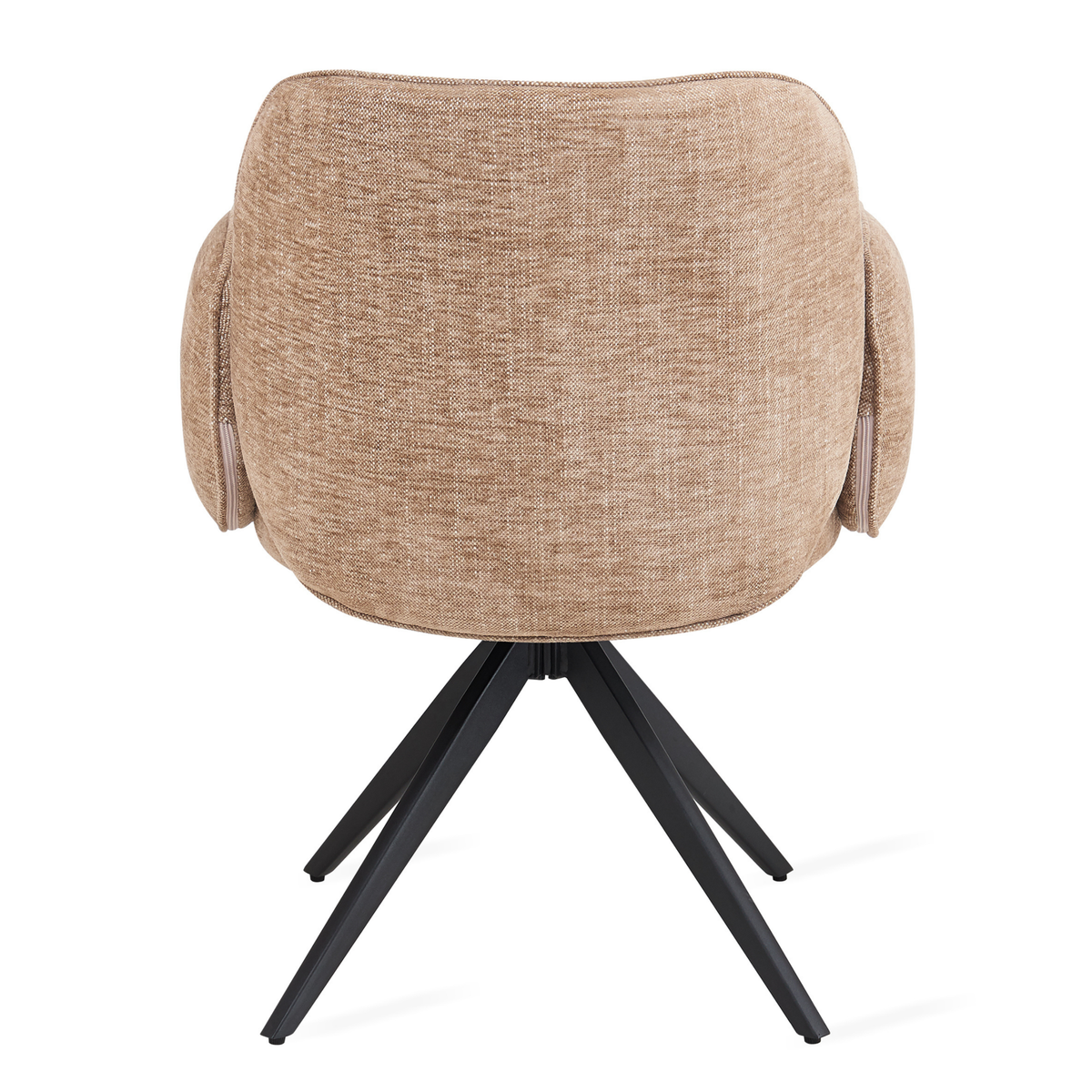 Eetkamerstoel Oslo - Taupe met armleuning