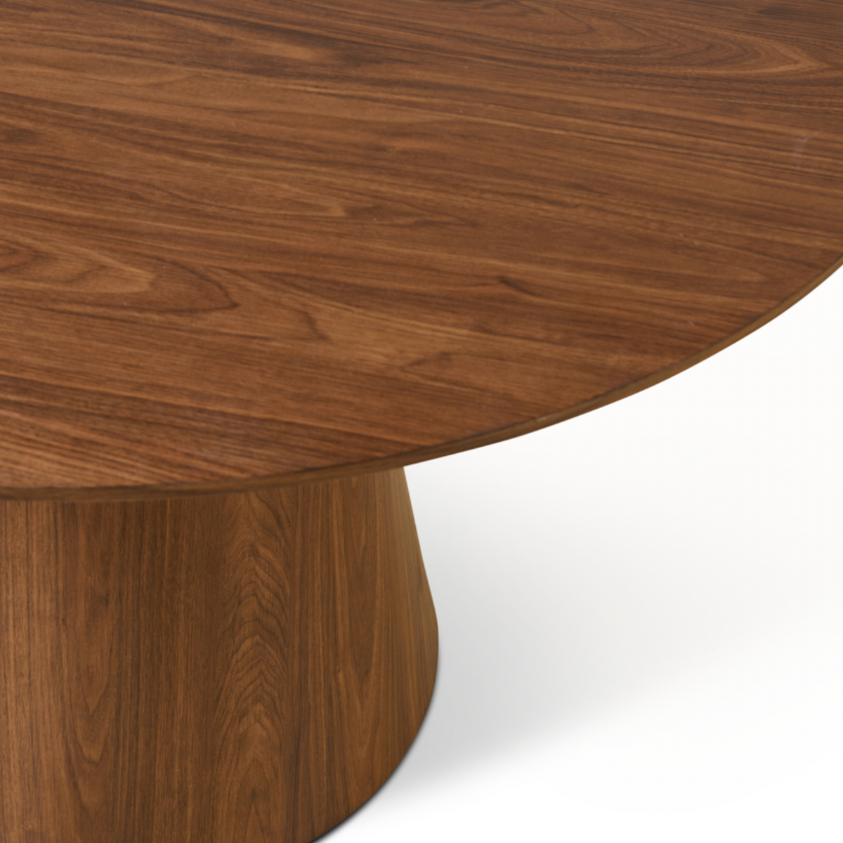 Eettafel Louis - Ø 120 cm Walnoot
