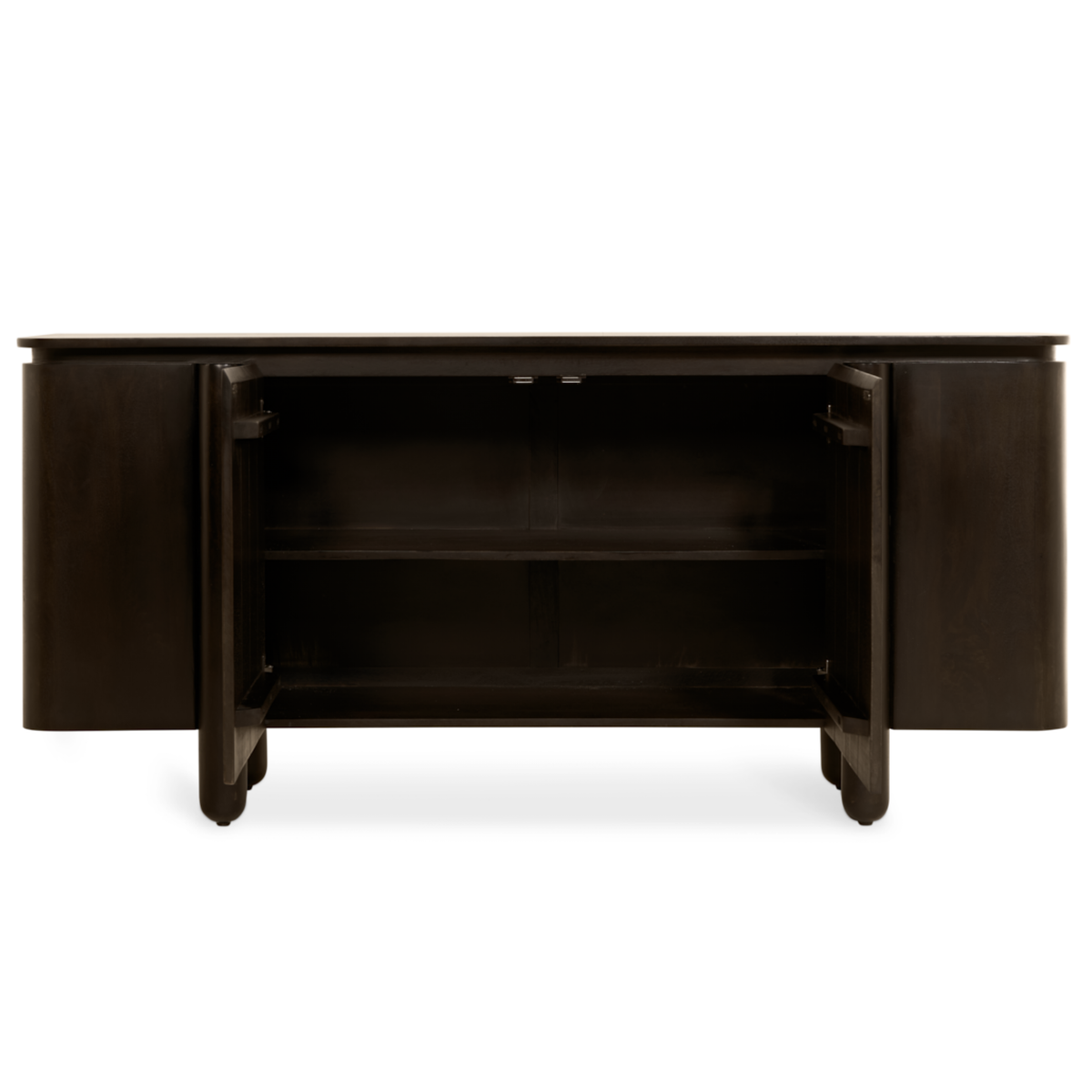 Dressoir Rondo - 175 cm Donkerbruin