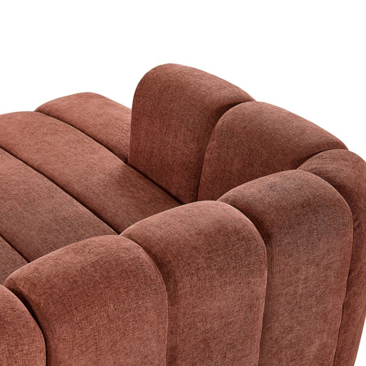 Hoekbank Fay - Burgundy links