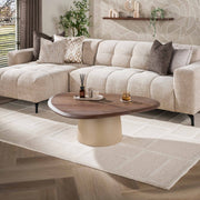 Salontafel Dune driehoekig / Beige