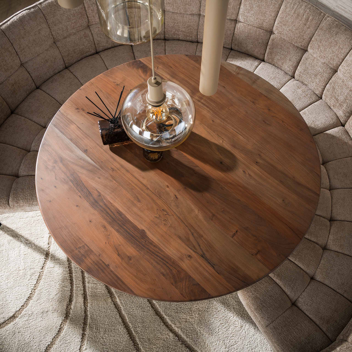 Eettafel Dune rond Ø130cm / Beige