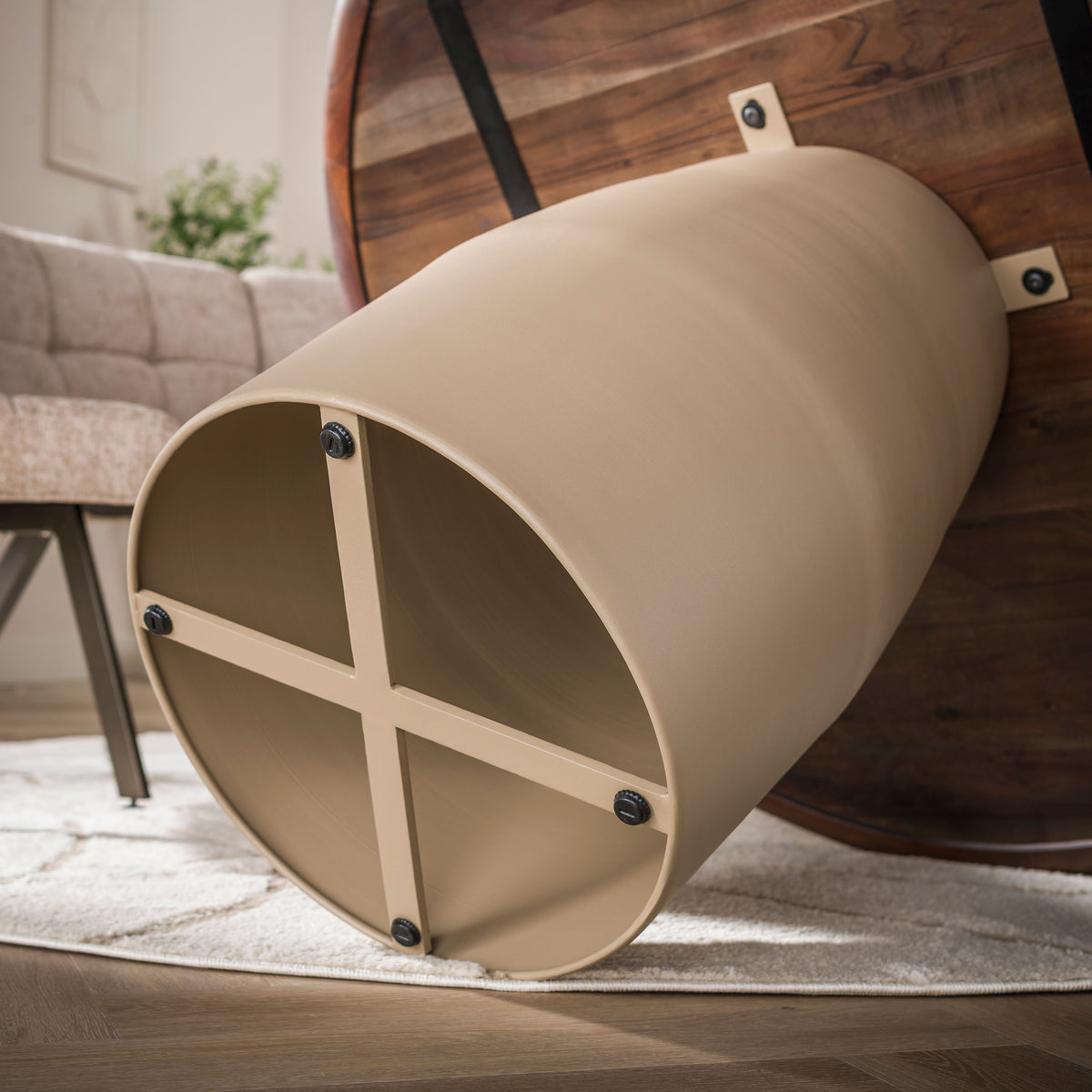 Eettafel Dune rond Ø130cm / Beige