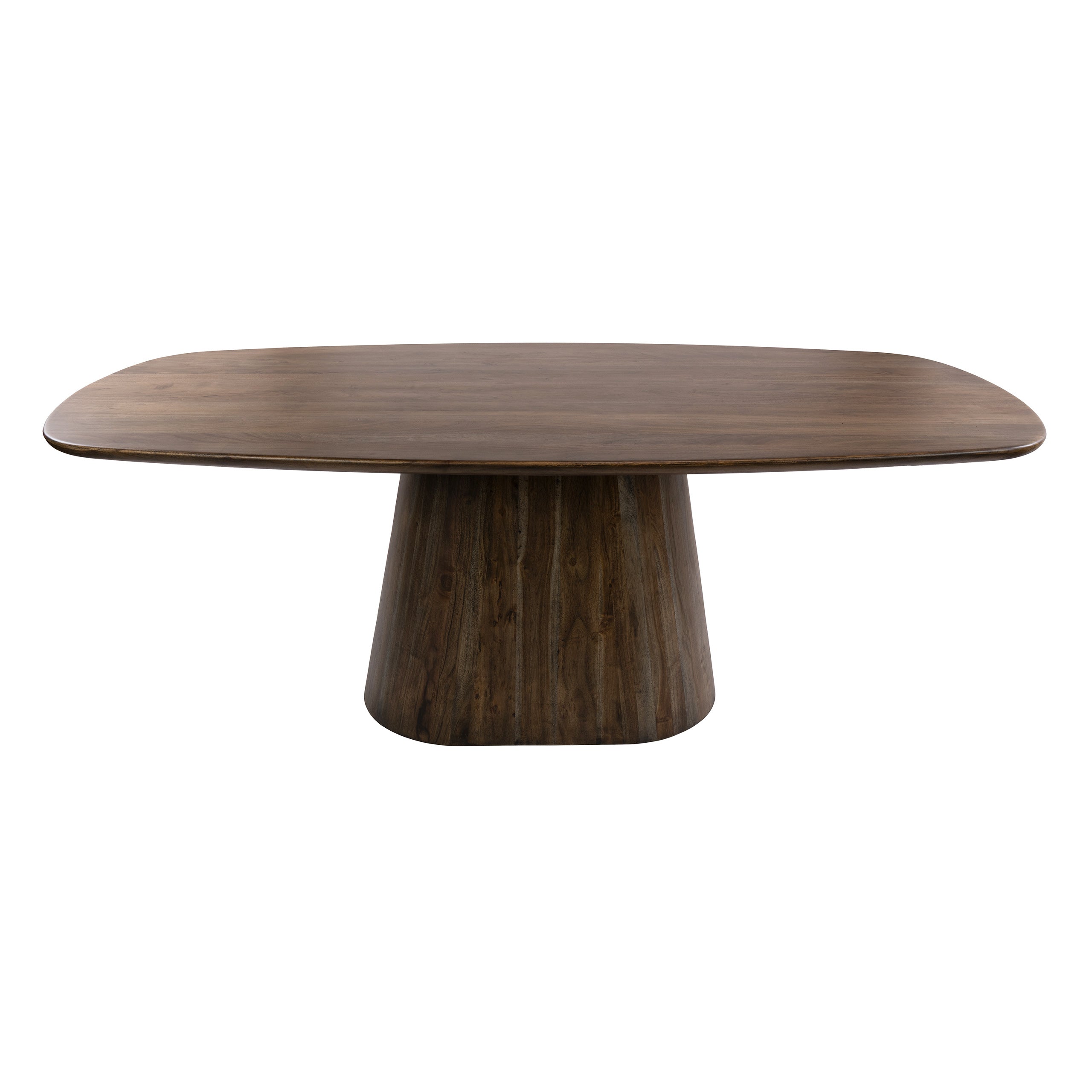 Eettafel Central deens ovaal 180cm / Massief acacia bruin