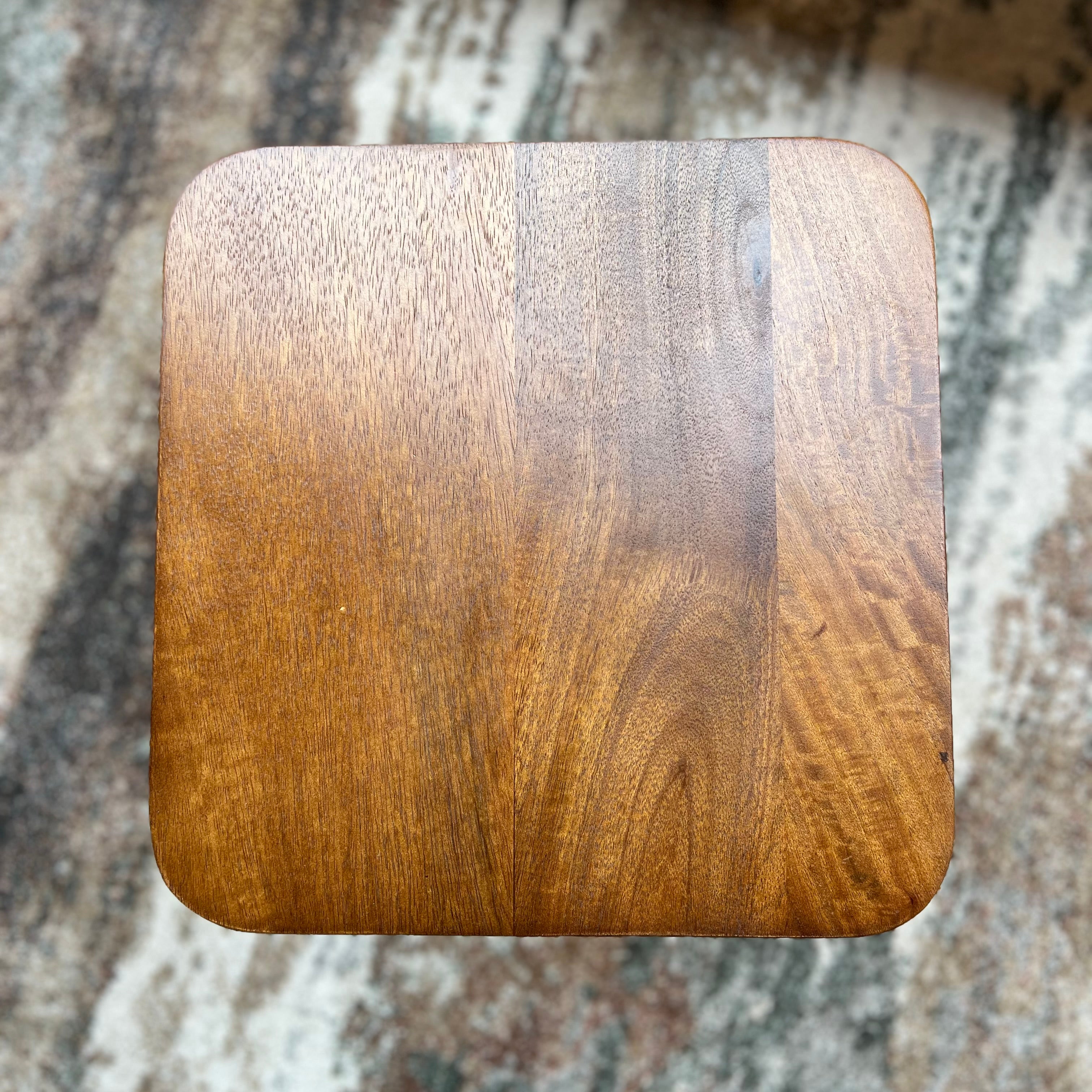 Salontafel Vierkant 40x40cm Walnoot