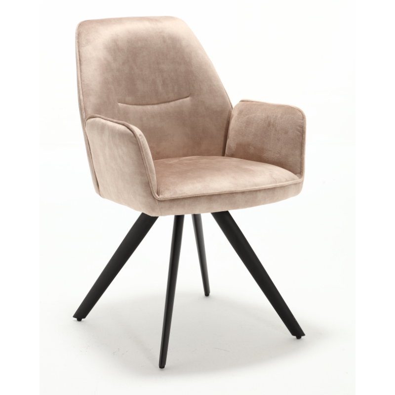 Eetkamerstoel Nova Beige  Velvet