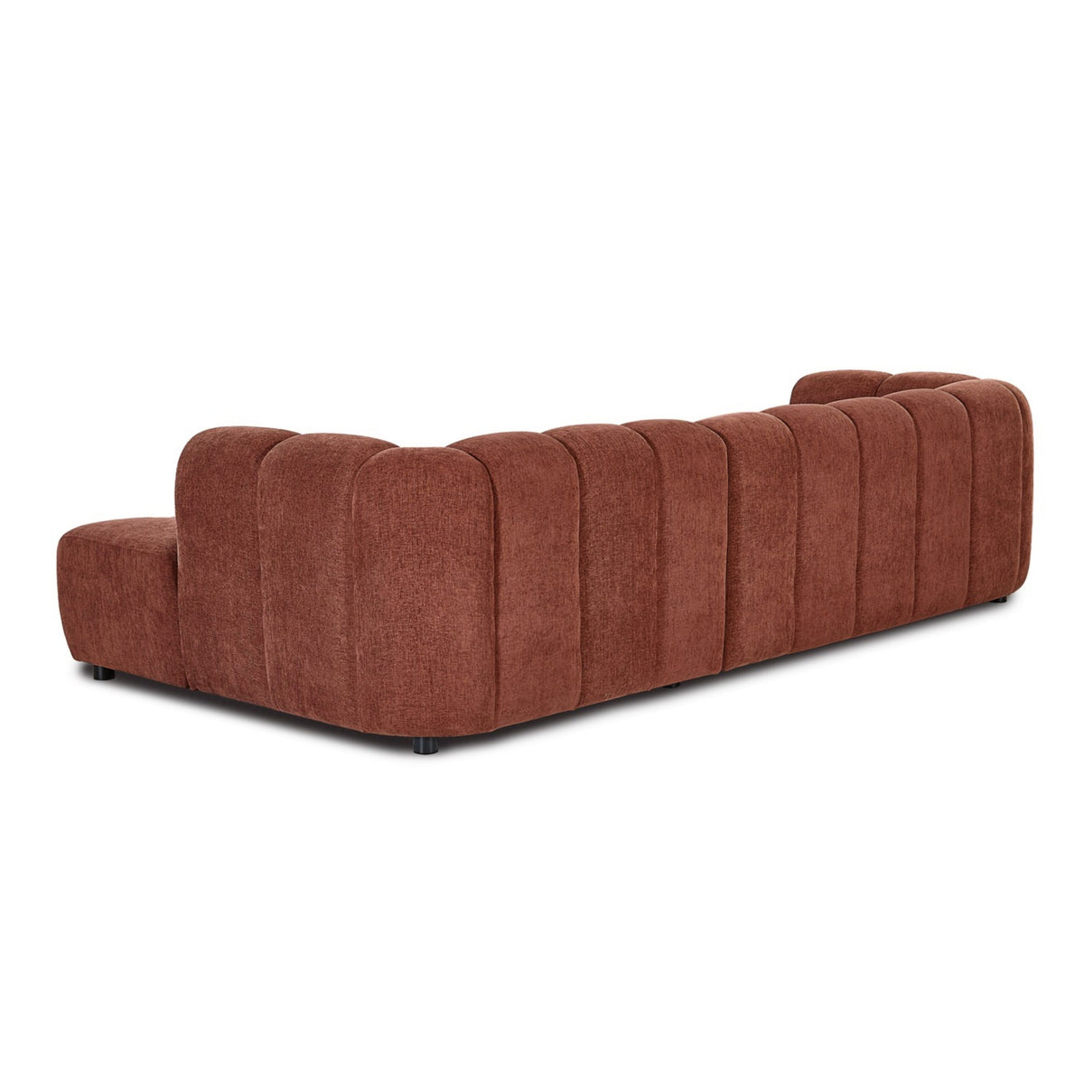 Hoekbank Fay - Burgundy rechts