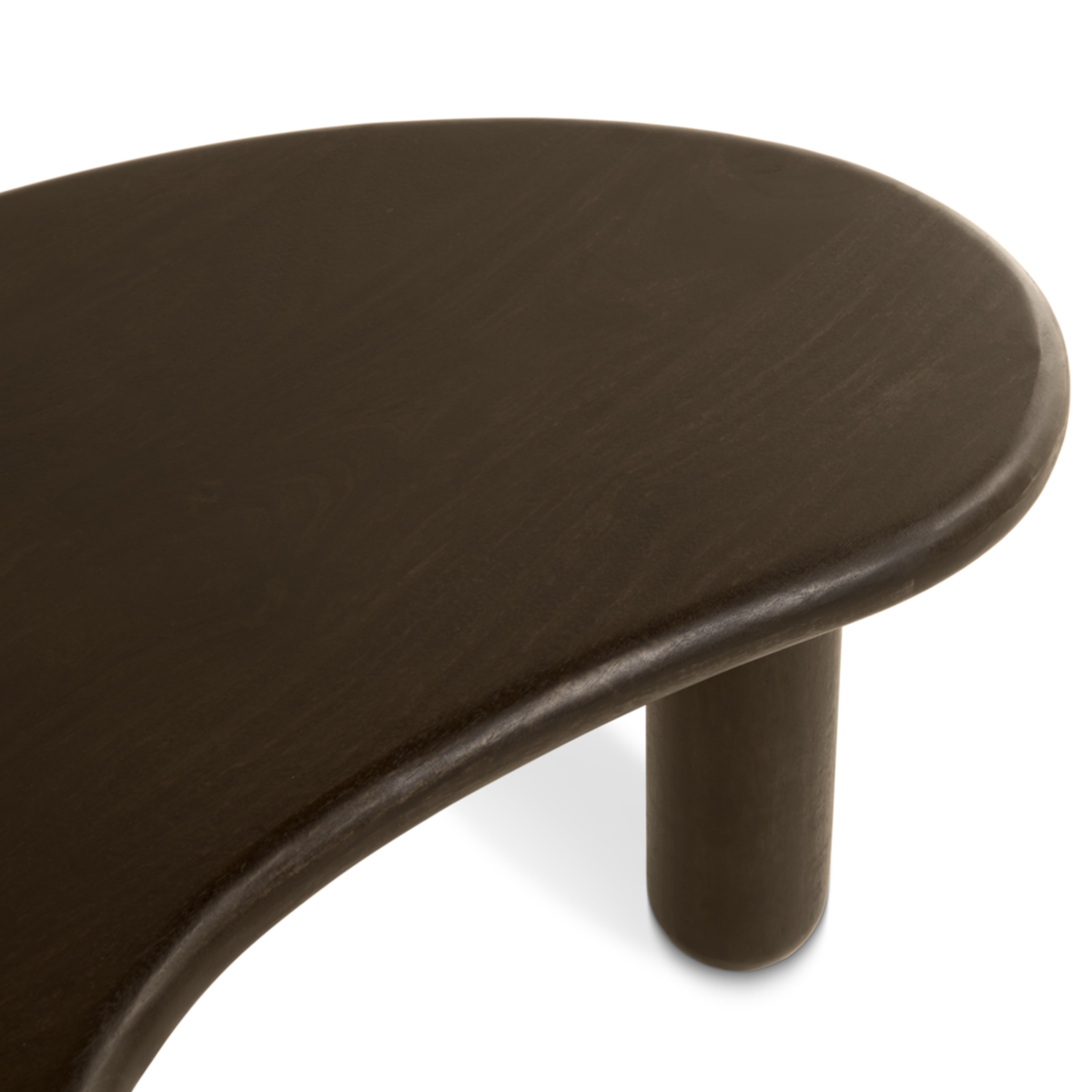 Salontafel Rondo - 110 cm Donkerbruin