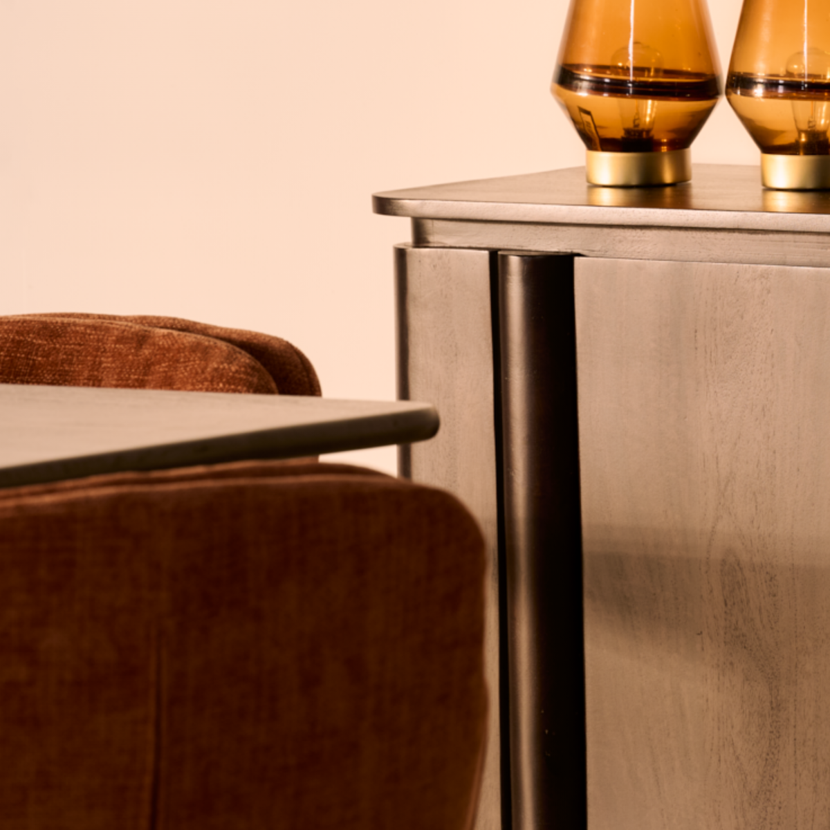 Dressoir Rondo - 175 cm Donkerbruin