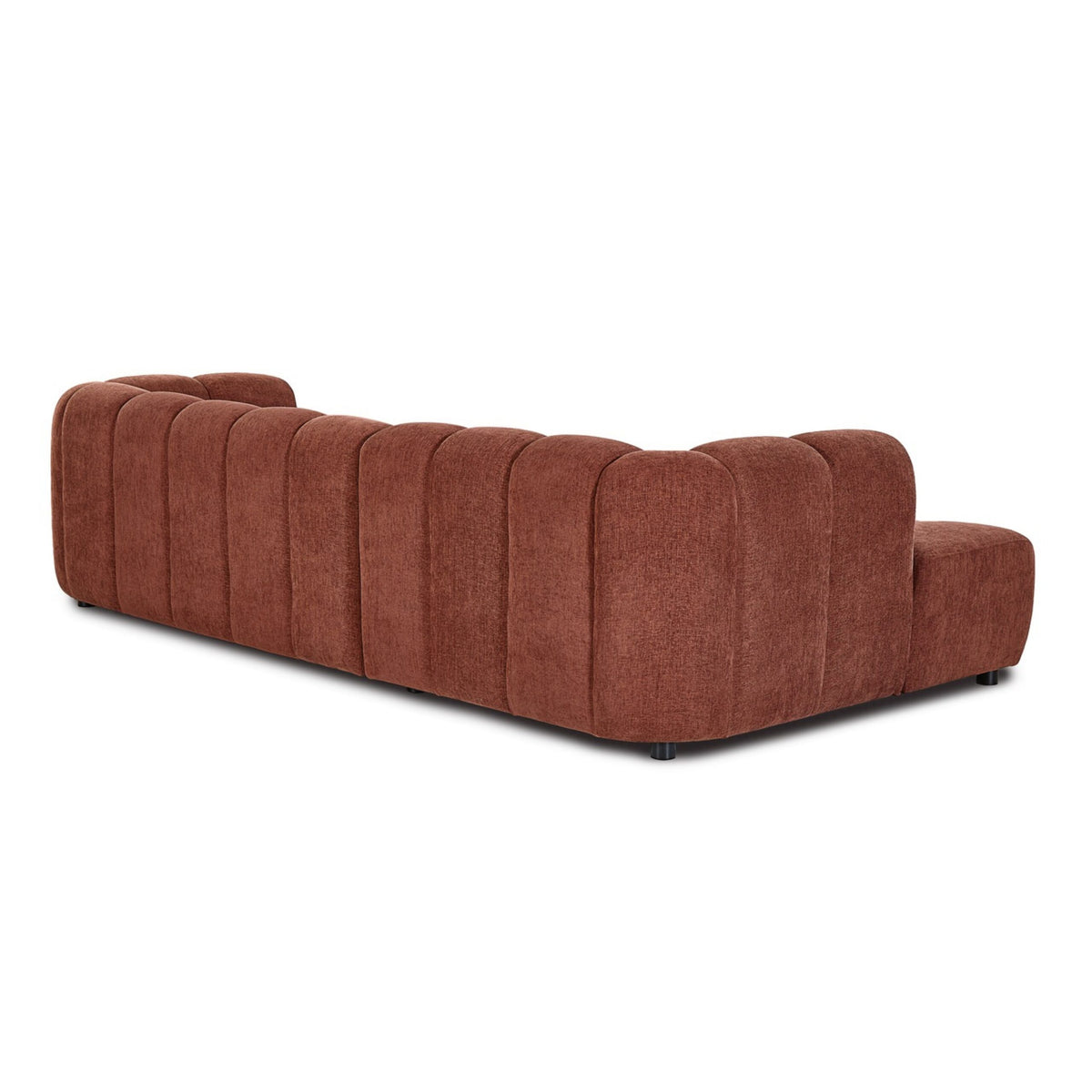 Hoekbank Fay - Burgundy links
