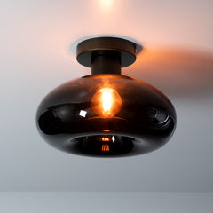 Plafondlamp Soll 1-lichts / Sienna bruin