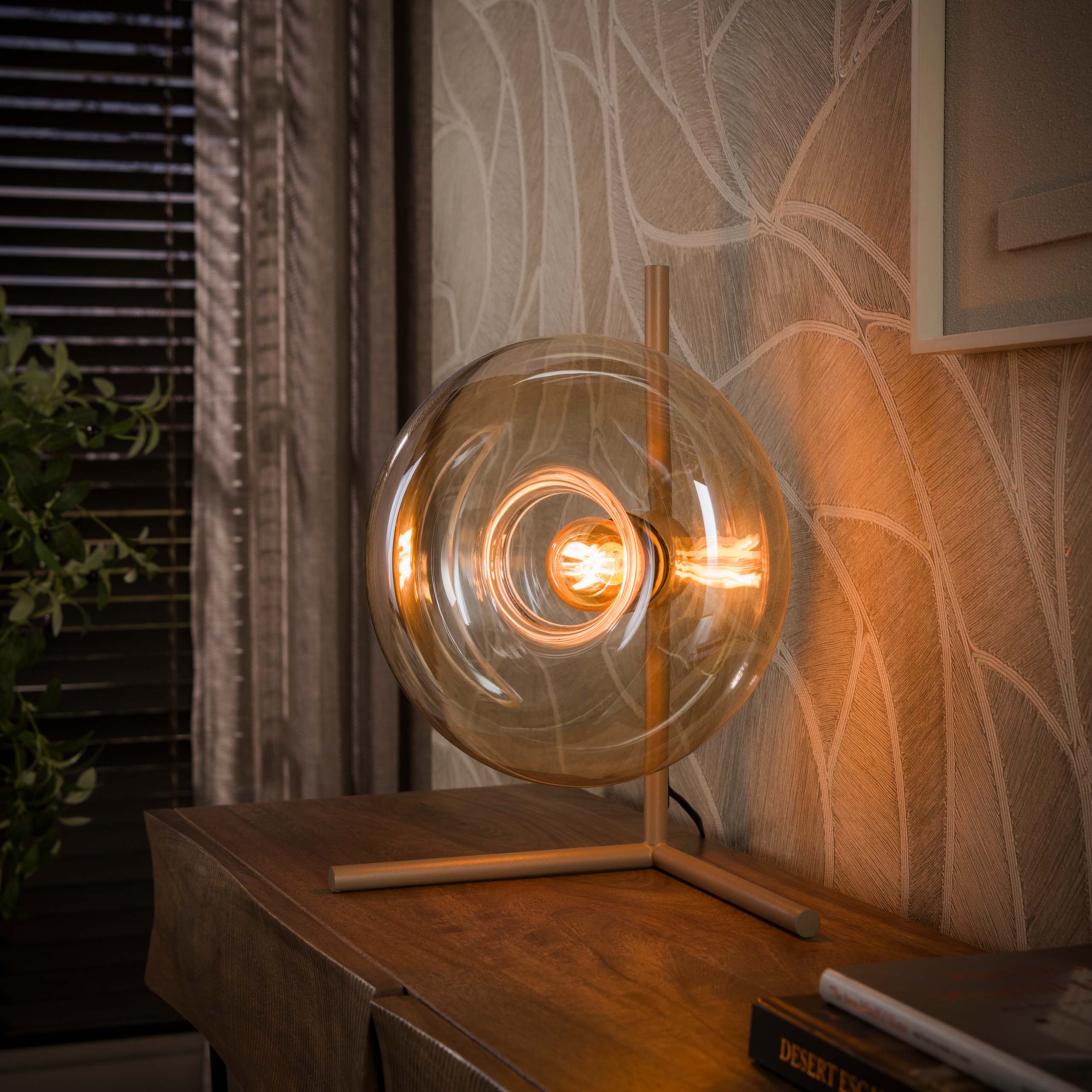 Tafellamp Soll 1-lichts / Beige